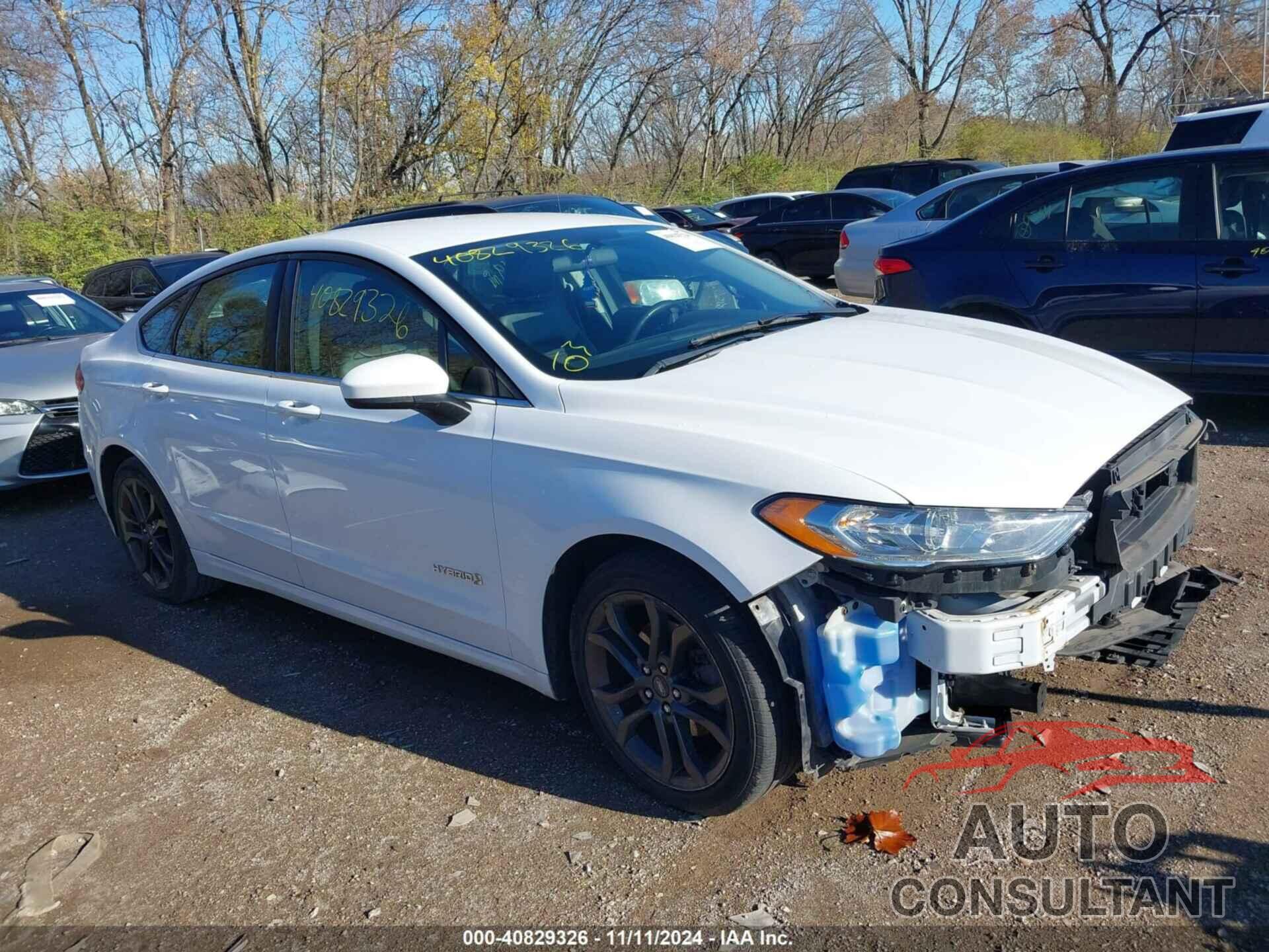 FORD FUSION HYBRID 2018 - 3FA6P0LU1JR247801