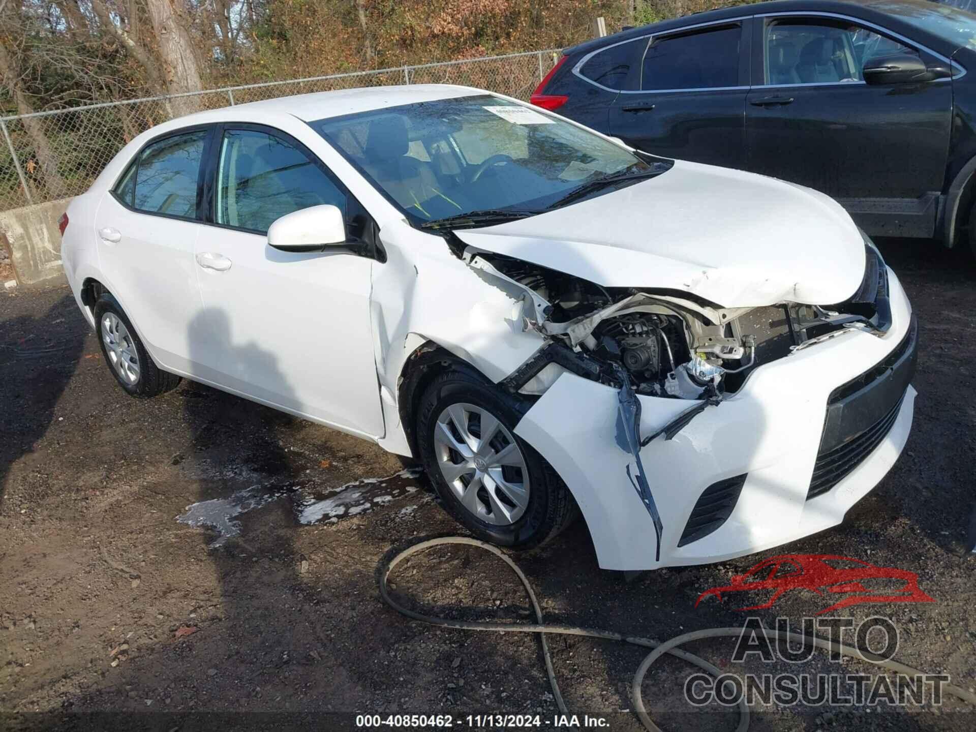 TOYOTA COROLLA 2016 - 5YFBURHE8GP402740