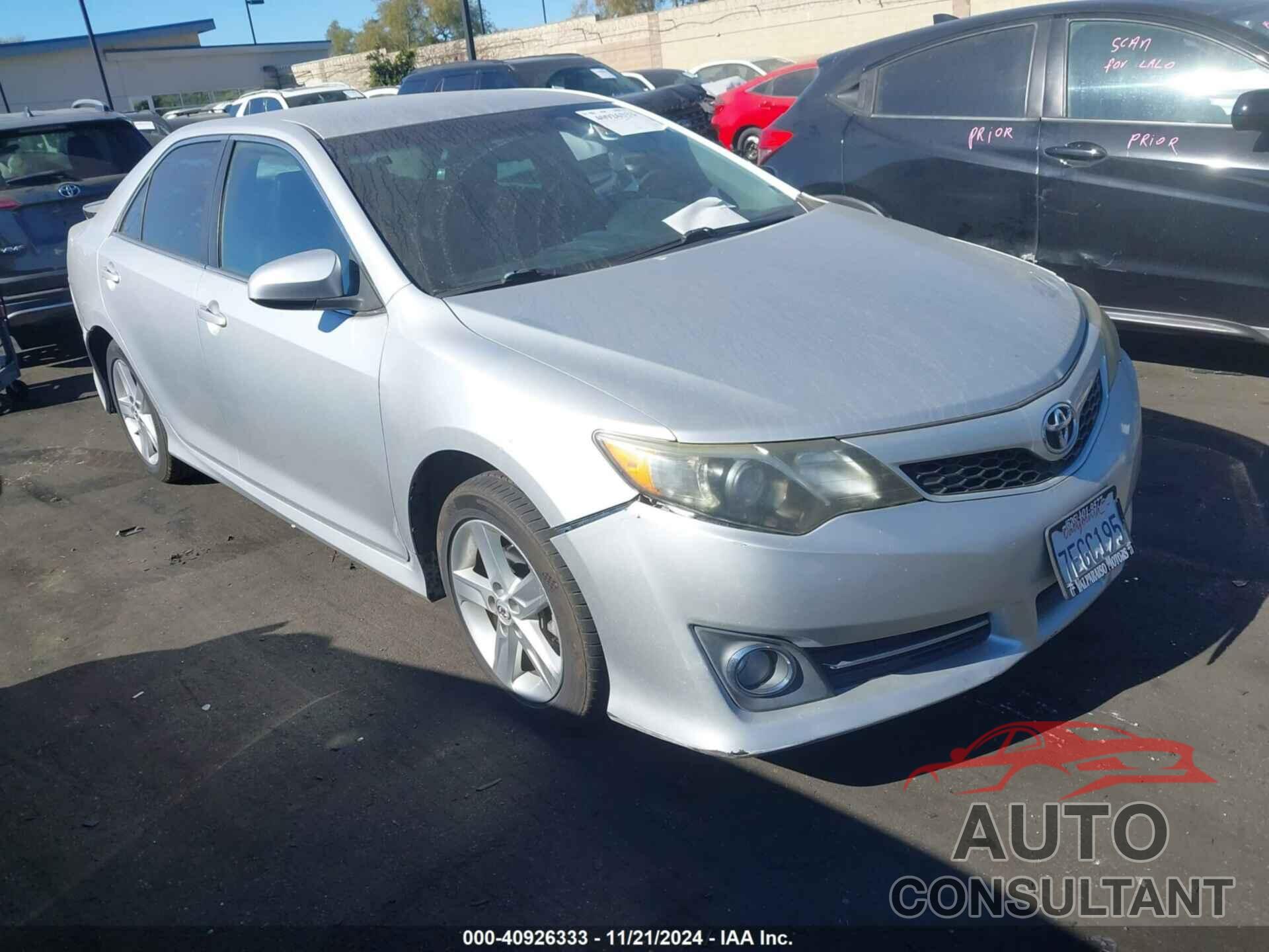TOYOTA CAMRY 2014 - 4T1BF1FK7EU386742
