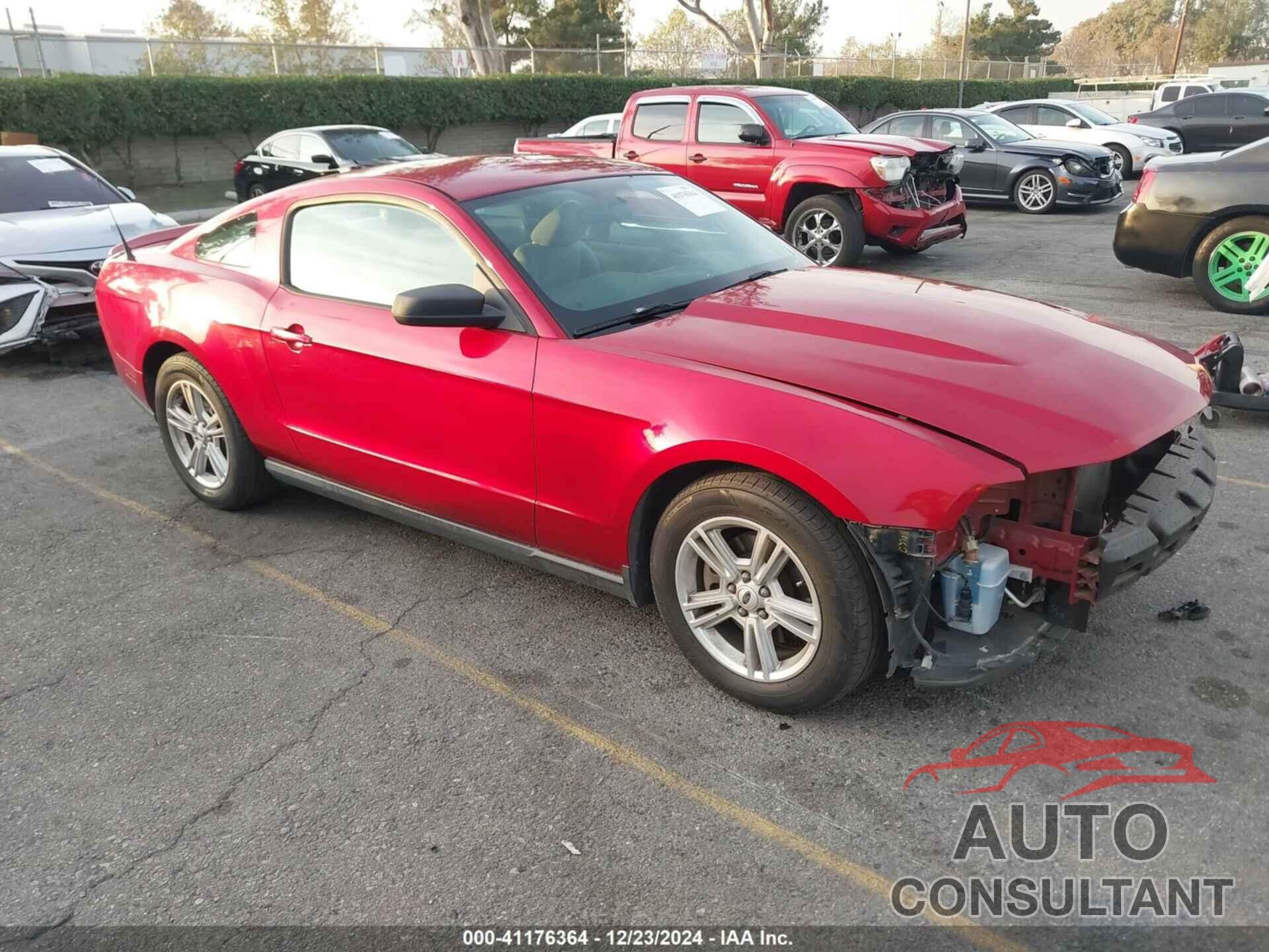 FORD MUSTANG 2012 - 1ZVBP8AM0C5216715