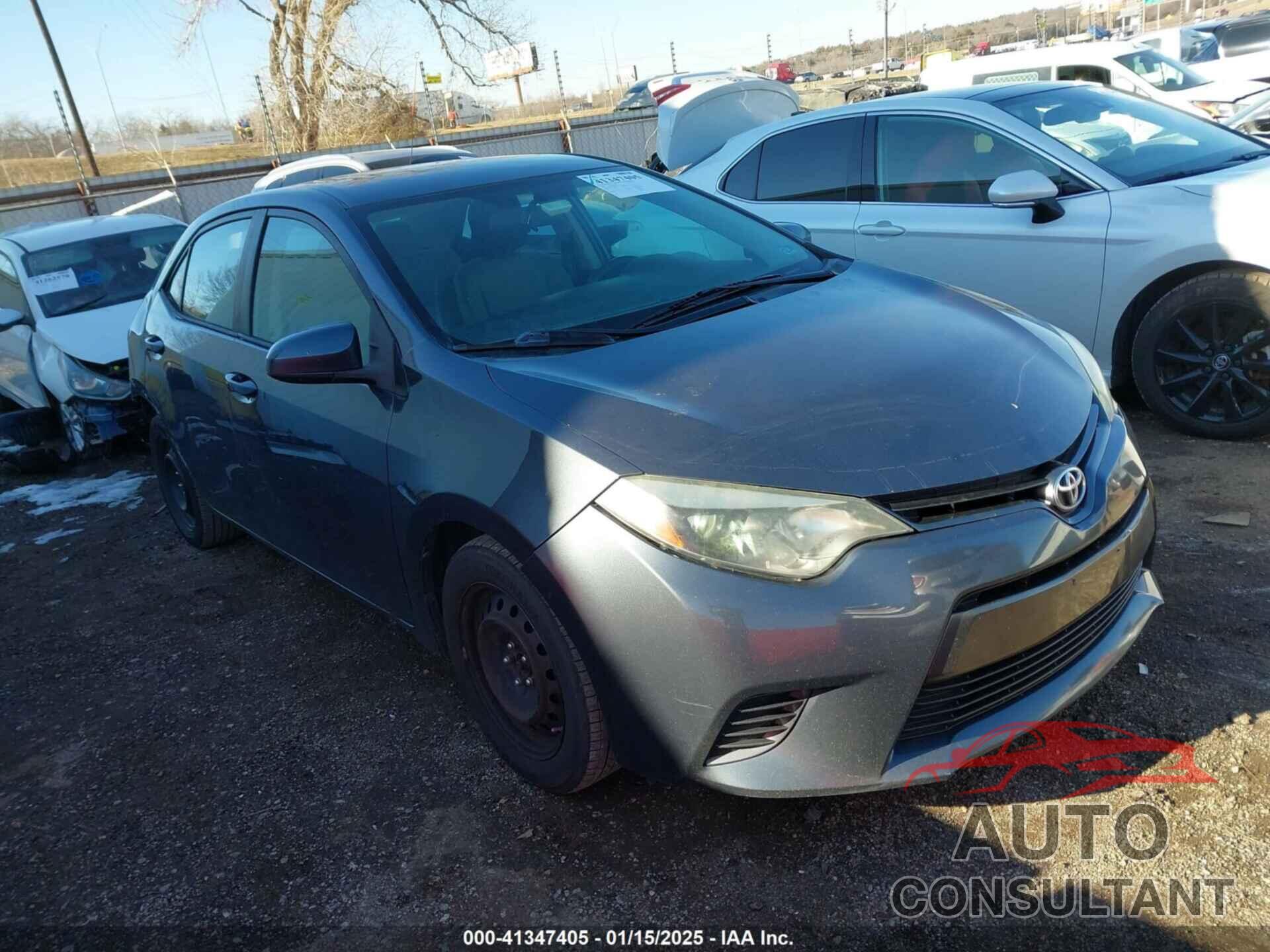 TOYOTA COROLLA 2016 - 2T1BURHE1GC489672