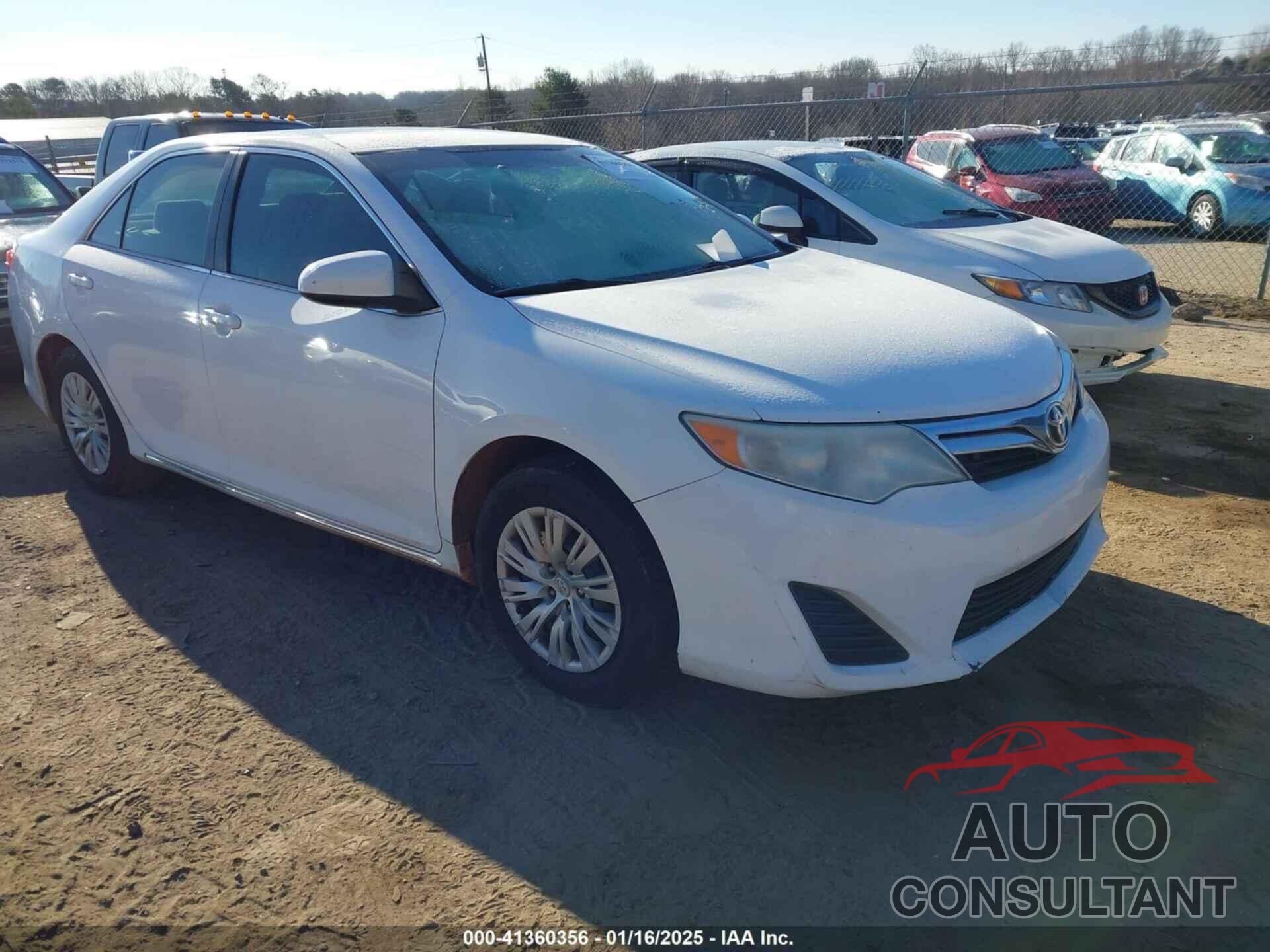 TOYOTA CAMRY 2012 - 4T1BF1FK4CU195390