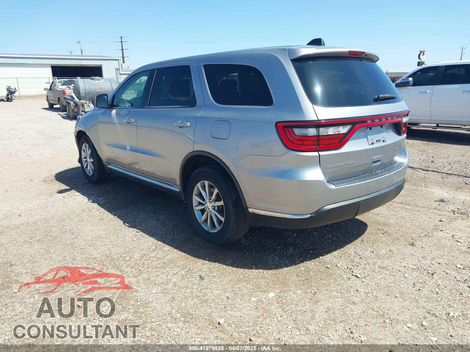 DODGE DURANGO 2017 - 1C4RDJAG6HC652998