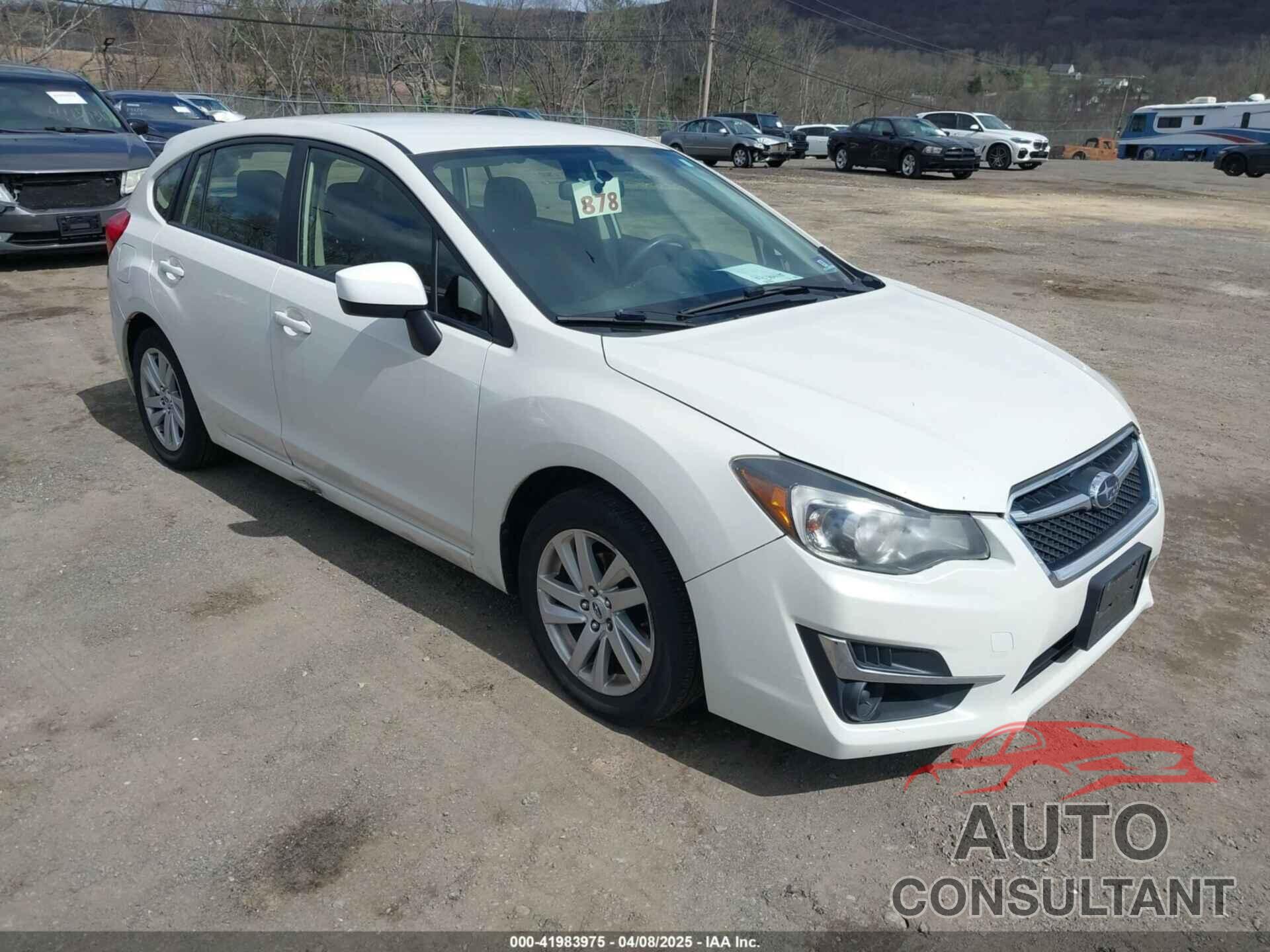 SUBARU IMPREZA 2016 - JF1GPAB68G8344467