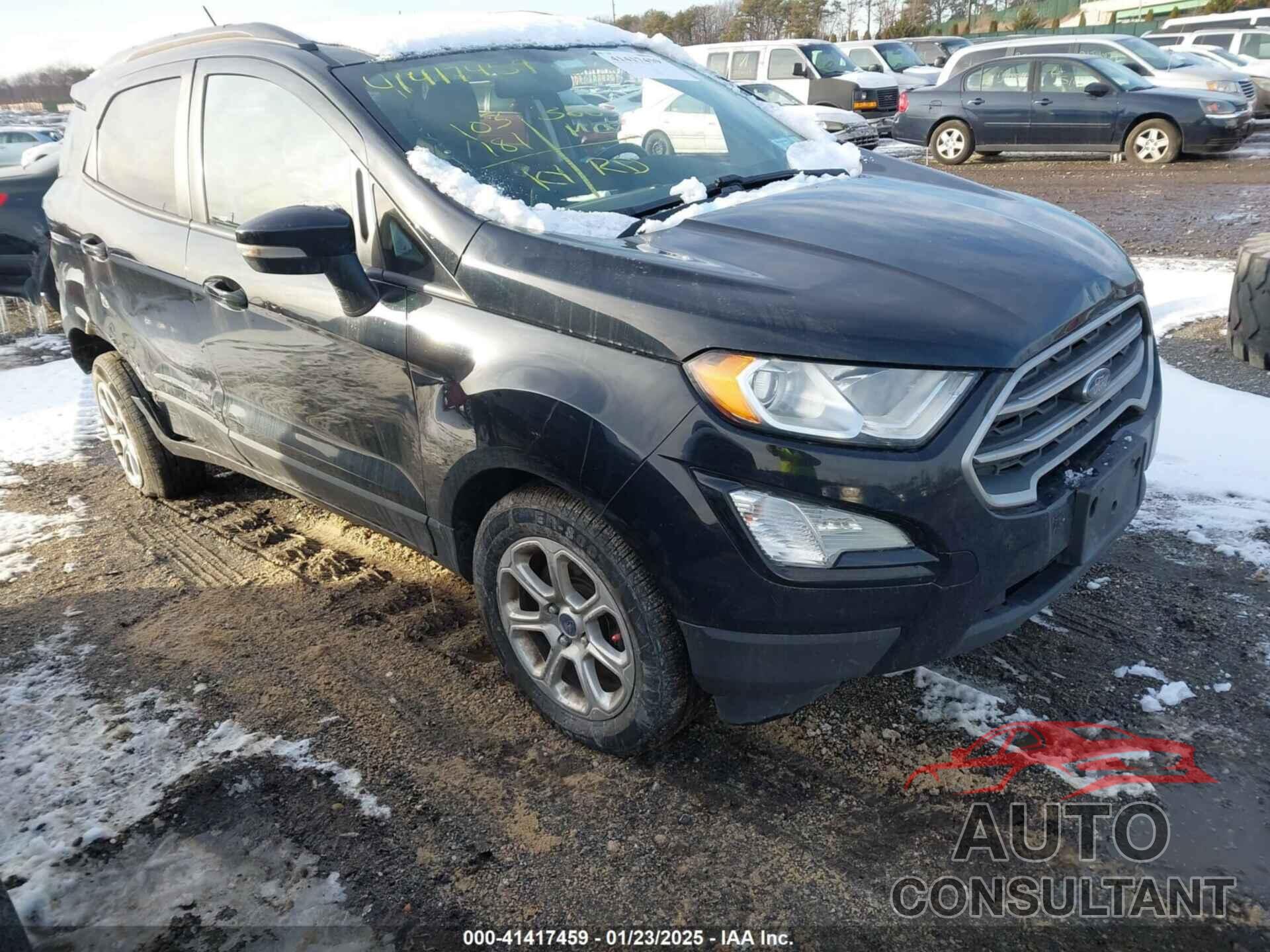 FORD ECOSPORT 2019 - MAJ6S3GL2KC296300