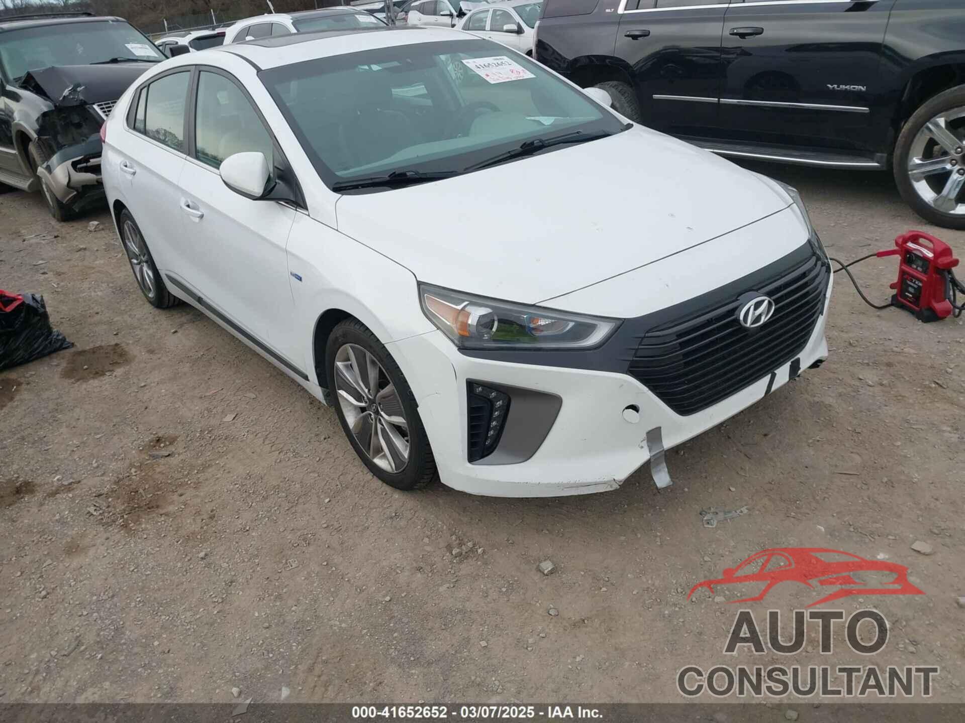 HYUNDAI IONIQ HYBRID 2018 - KMHC85LC8JU092957