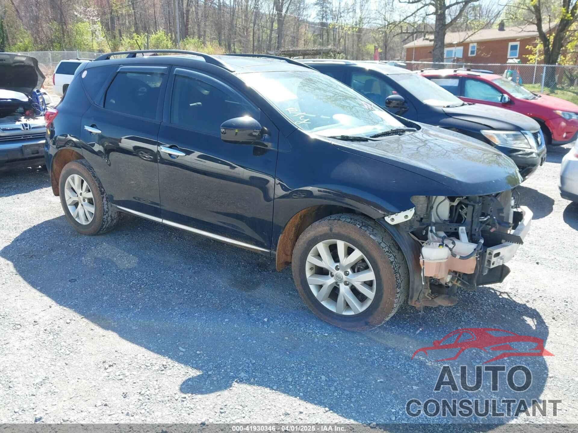 NISSAN MURANO 2014 - JN8AZ1MW2EW510180