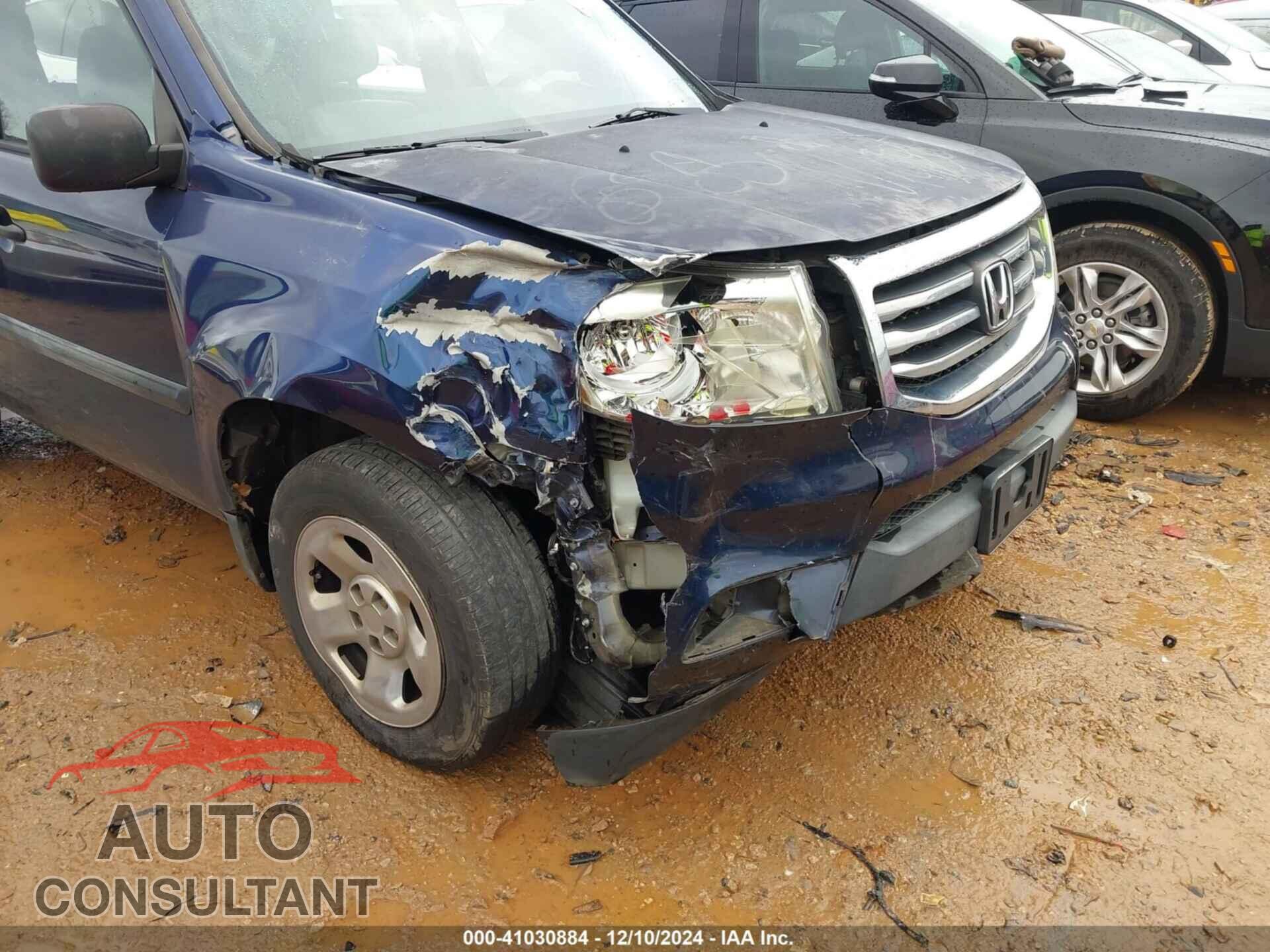 HONDA PILOT 2013 - 5FNYF3H28DB005026