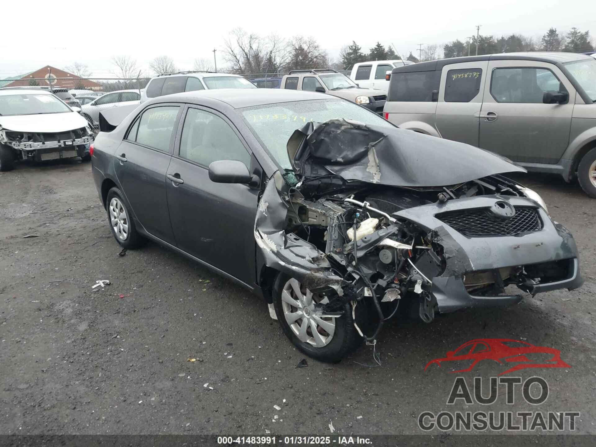 TOYOTA COROLLA 2009 - 2T1BU40E49C185284