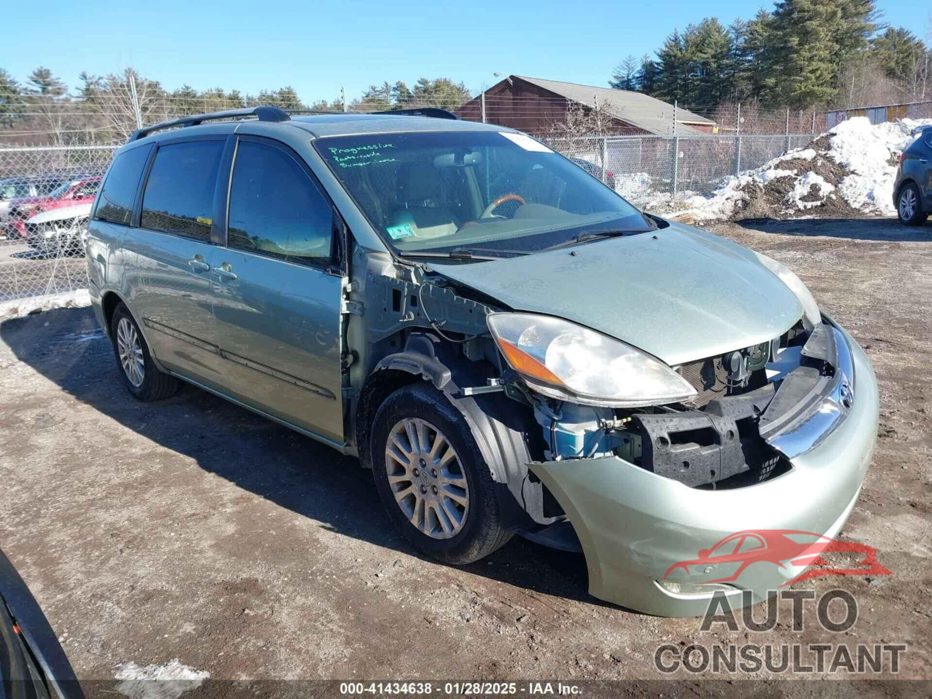 TOYOTA SIENNA 2009 - 5TDZK22C99S267314