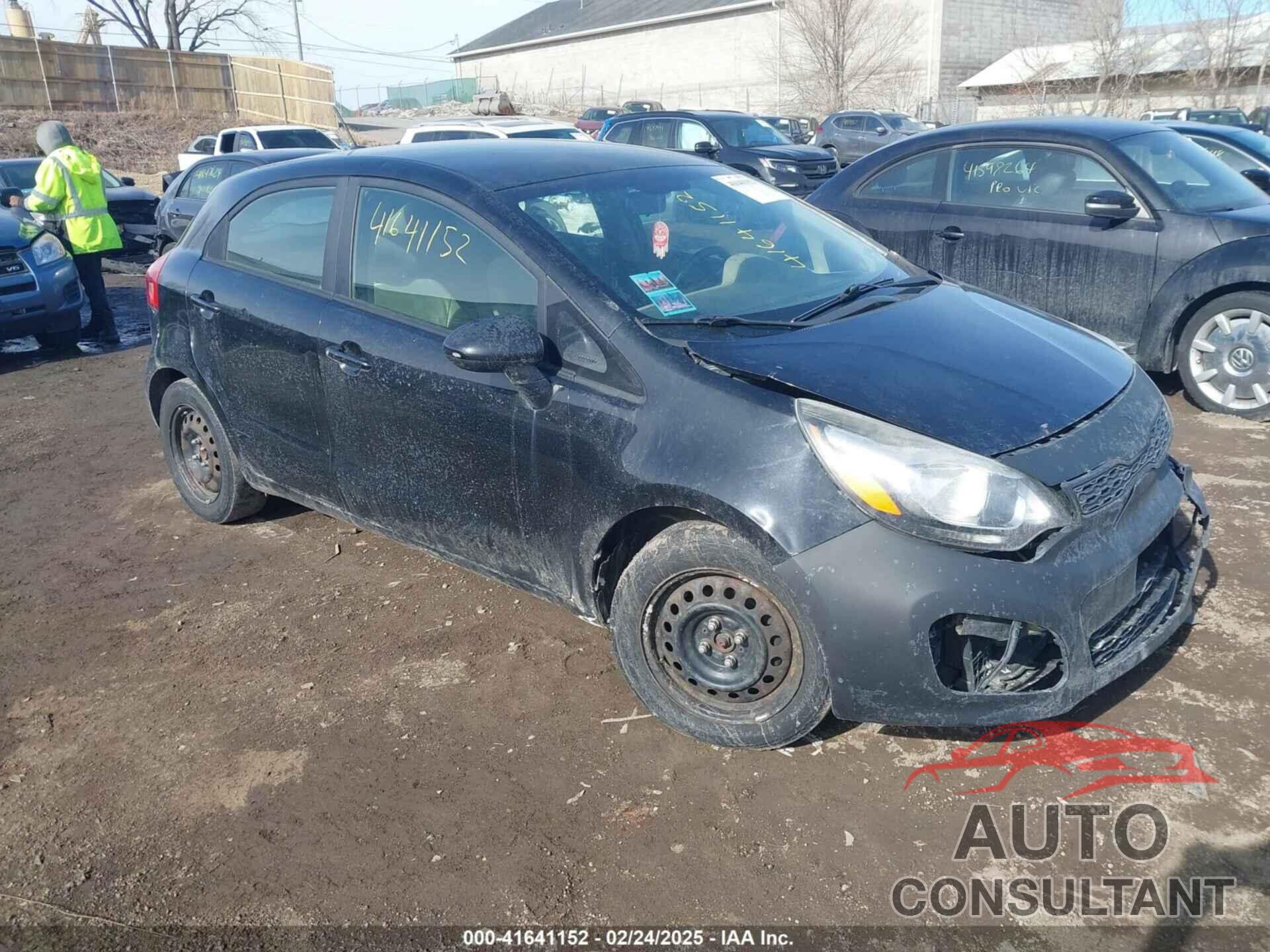 KIA RIO 2013 - KNADM5A37D6158492