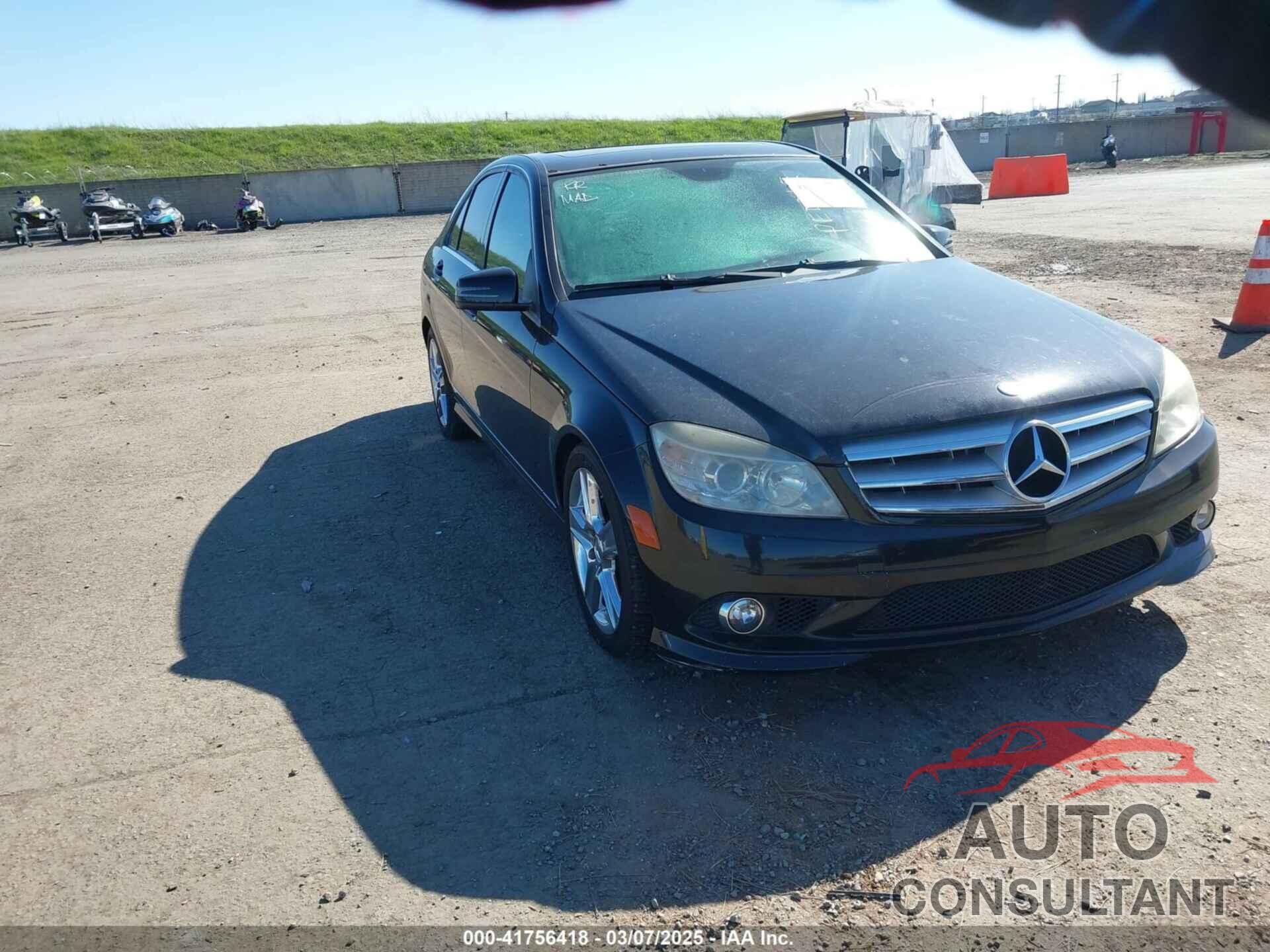 MERCEDES-BENZ C 300 2010 - WDDGF5EB9AR130124