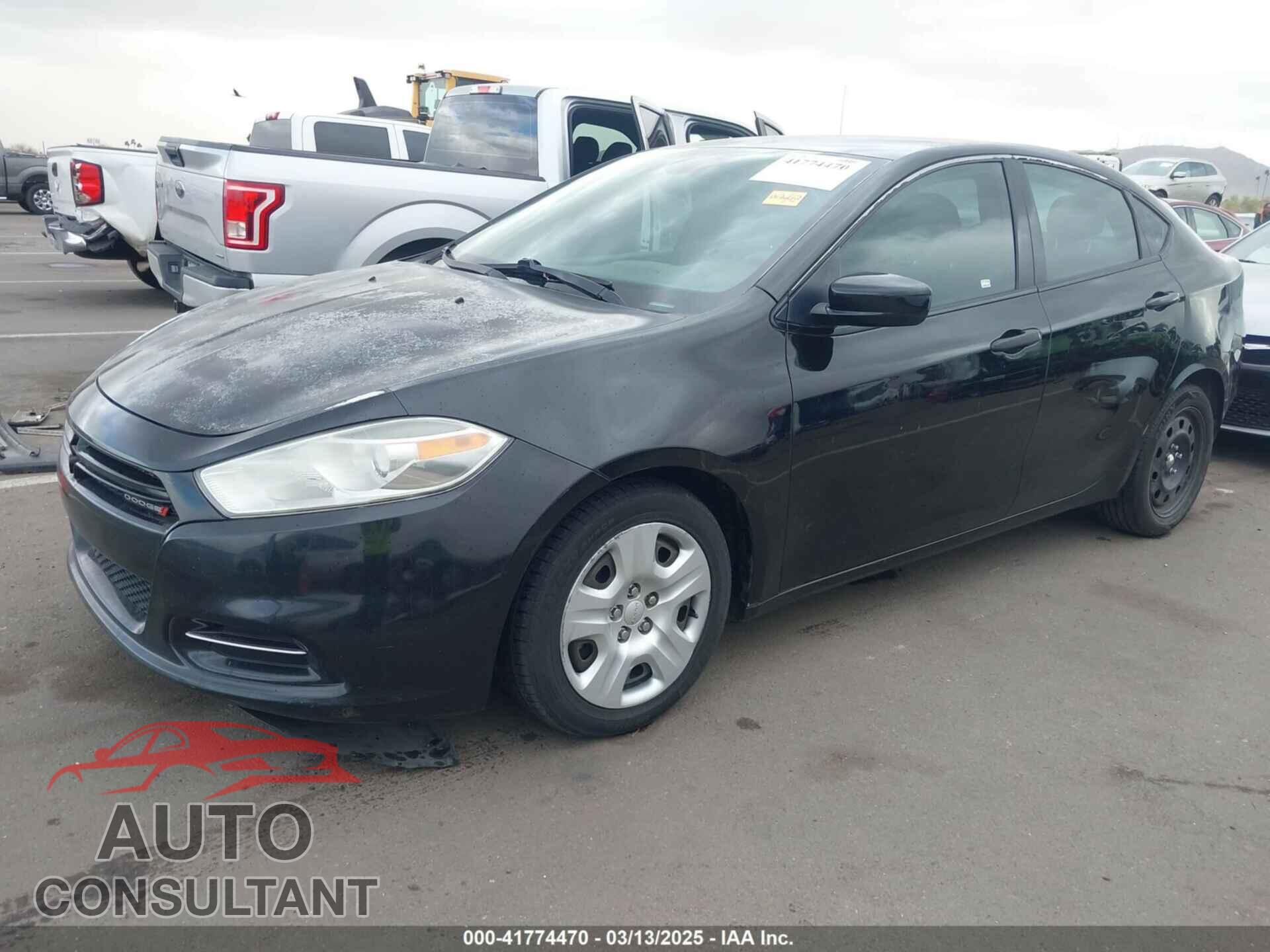 DODGE DART 2013 - 1C3CDFAA0DD198352