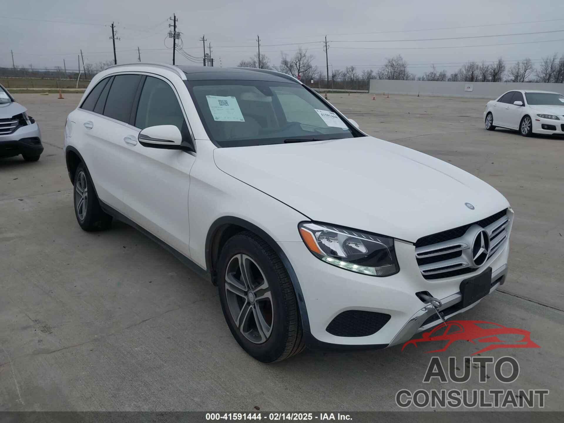 MERCEDES-BENZ GLC 300 2017 - WDC0G4JB0HF198469