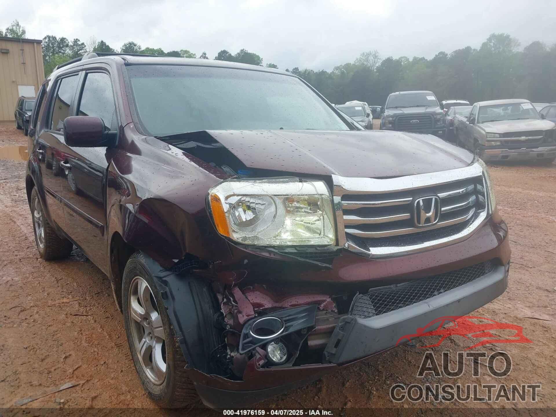 HONDA PILOT 2012 - 5FNYF4H53CB080599
