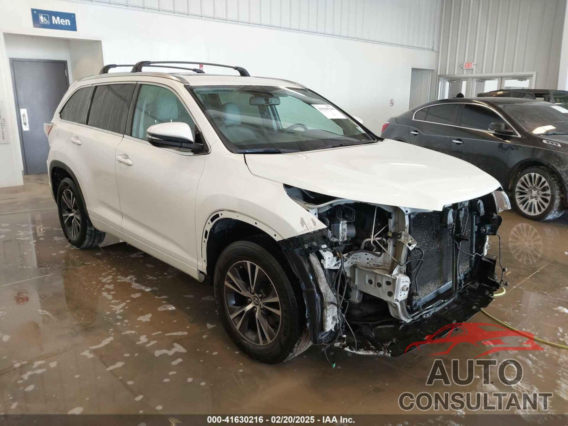 TOYOTA HIGHLANDER 2016 - 5TDKKRFH3GS153709