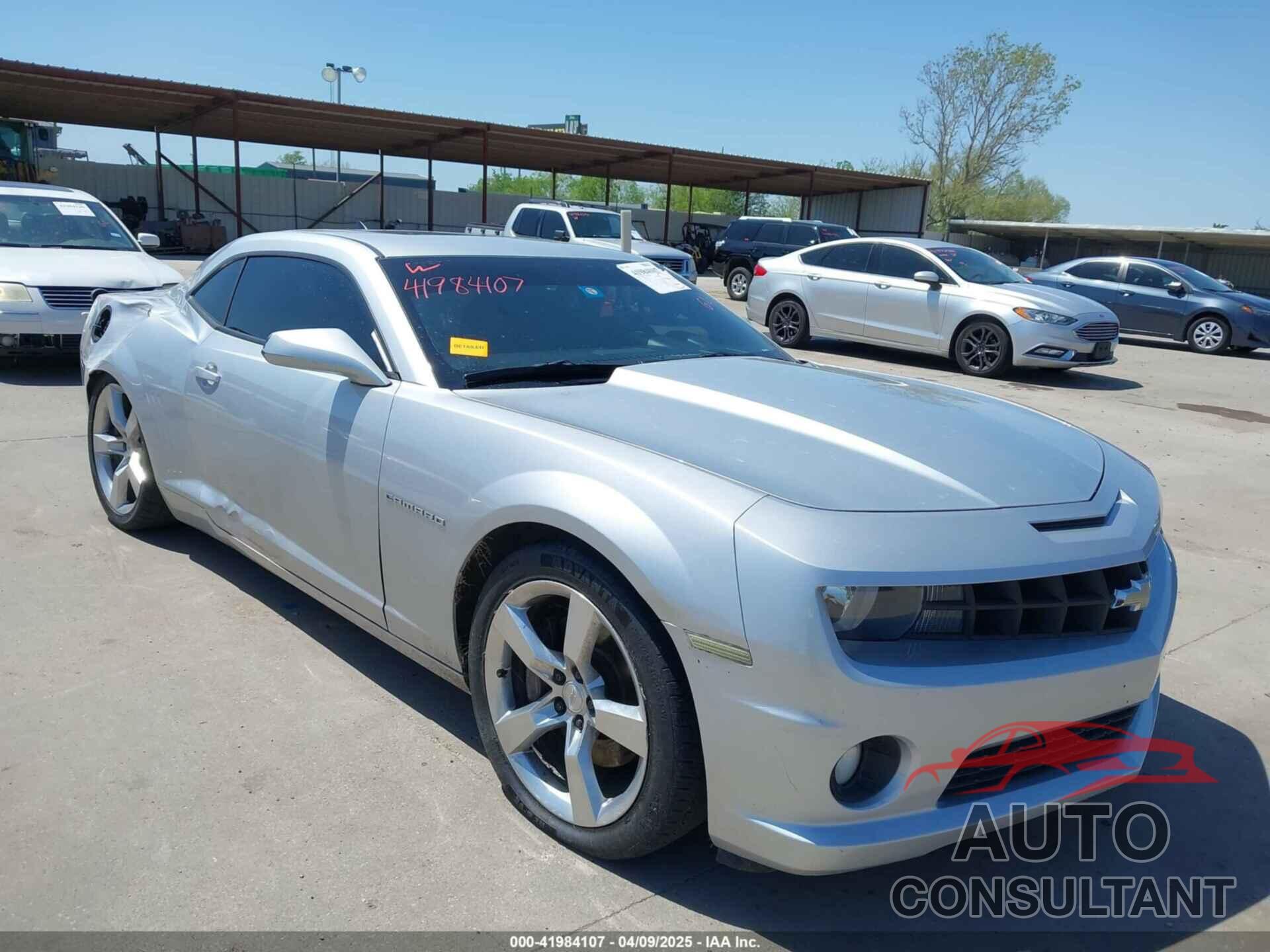 CHEVROLET CAMARO 2011 - 2G1FK1EJ1B9103568
