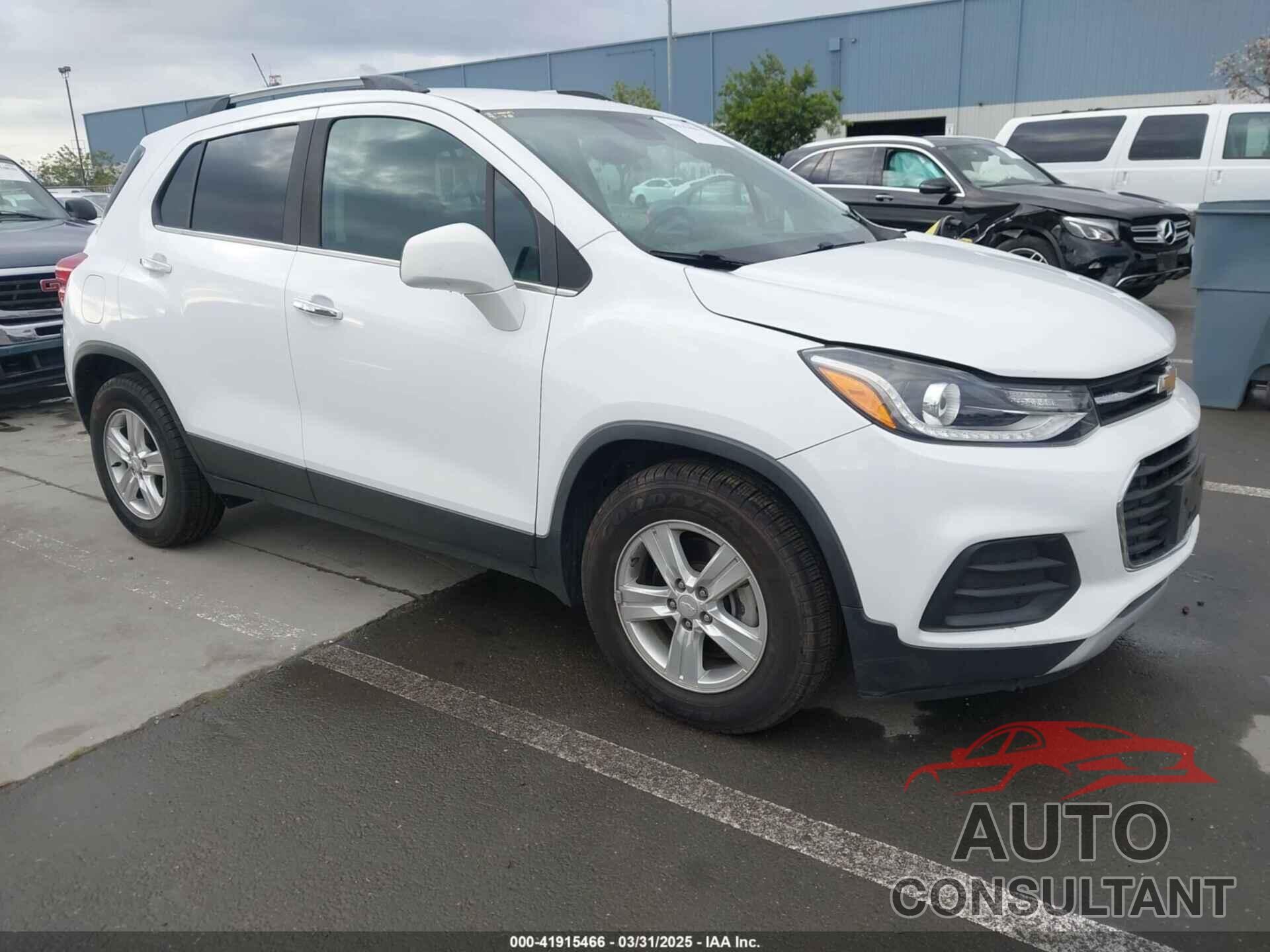 CHEVROLET TRAX 2018 - 3GNCJLSBXJL383712