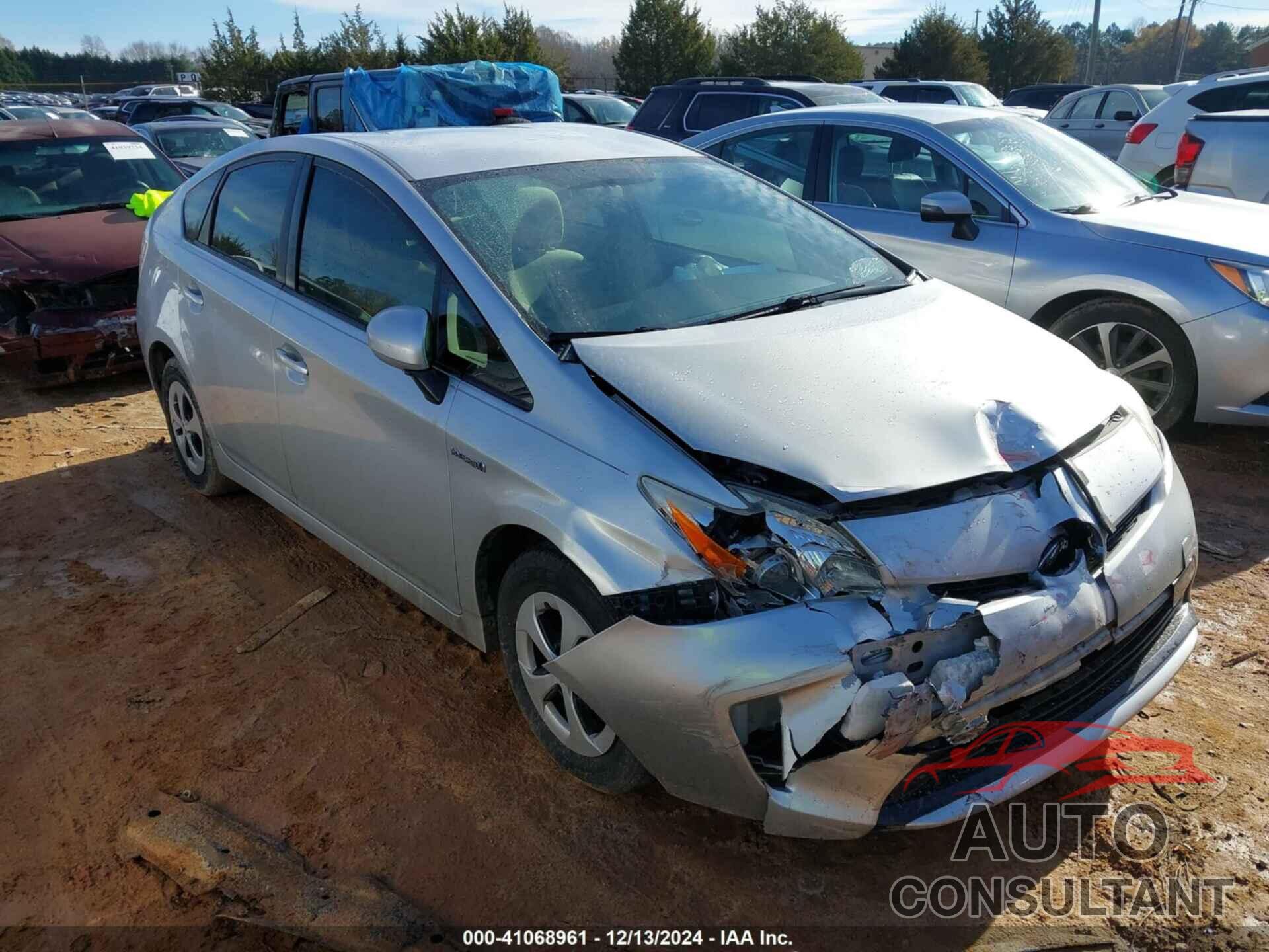 TOYOTA PRIUS 2012 - JTDKN3DU8C5499386