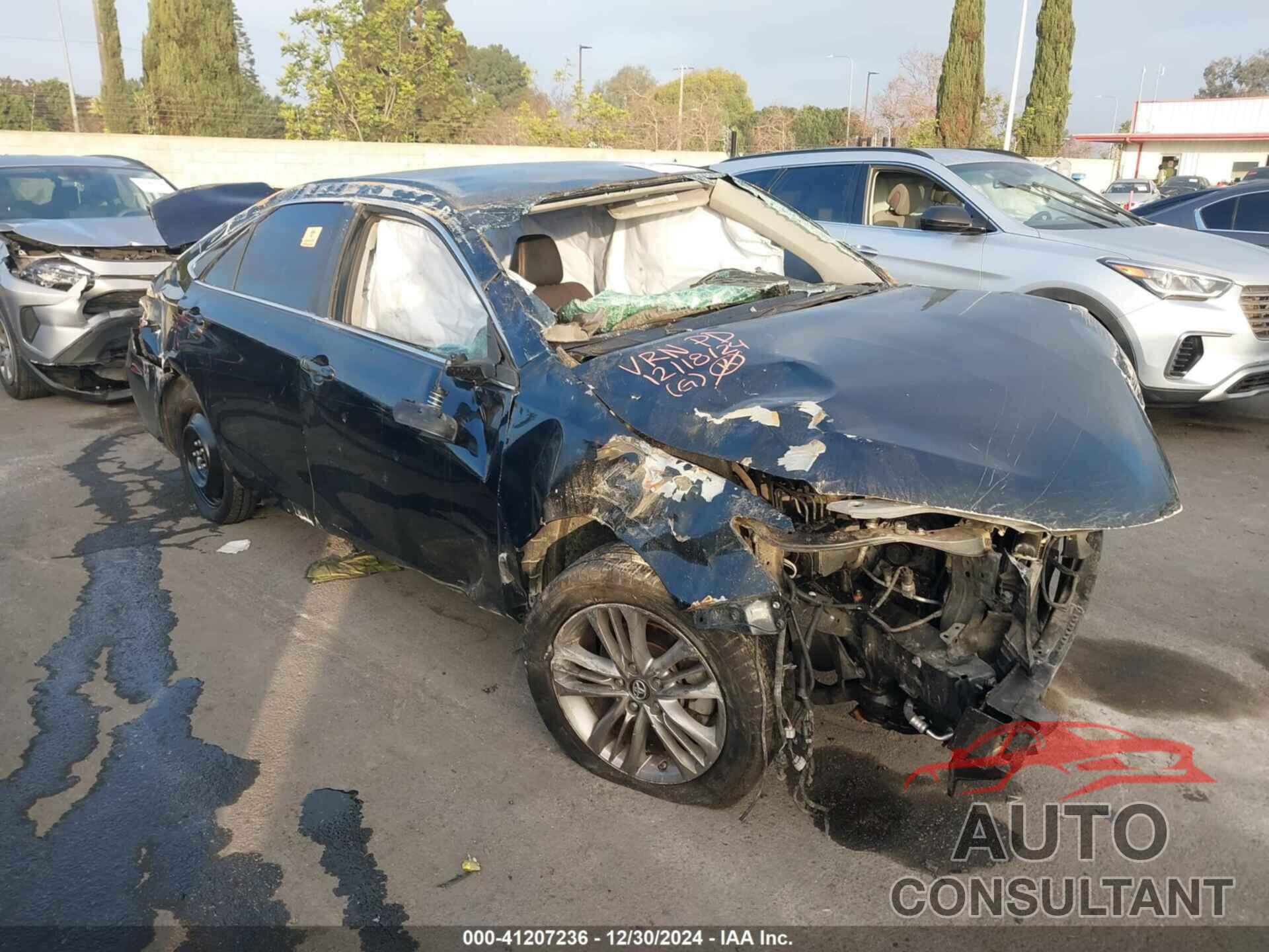 TOYOTA CAMRY 2017 - 4T1BF1FK1HU375580
