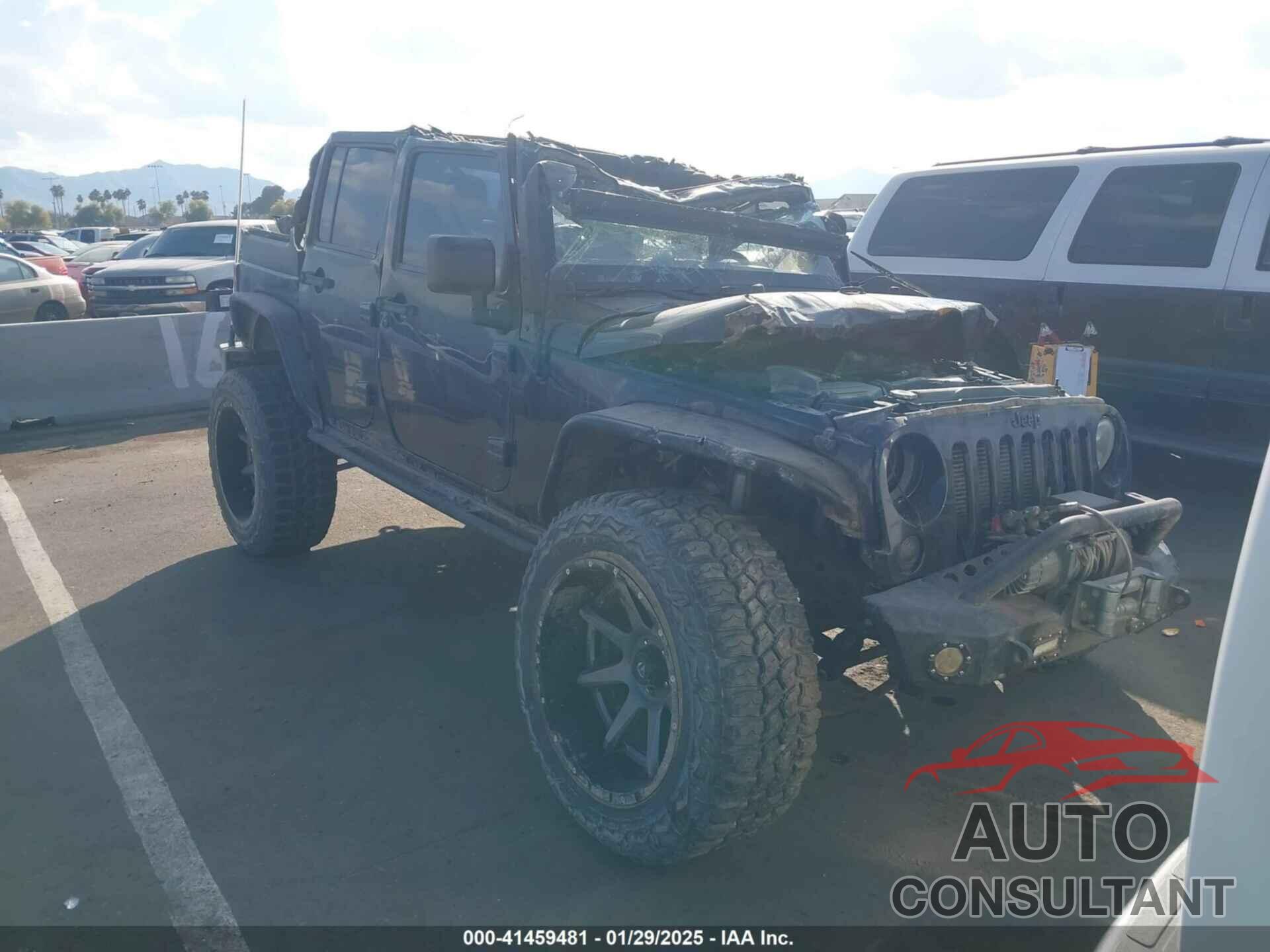 JEEP WRANGLER UNLIMITED 2014 - 1C4BJWEG3EL136028