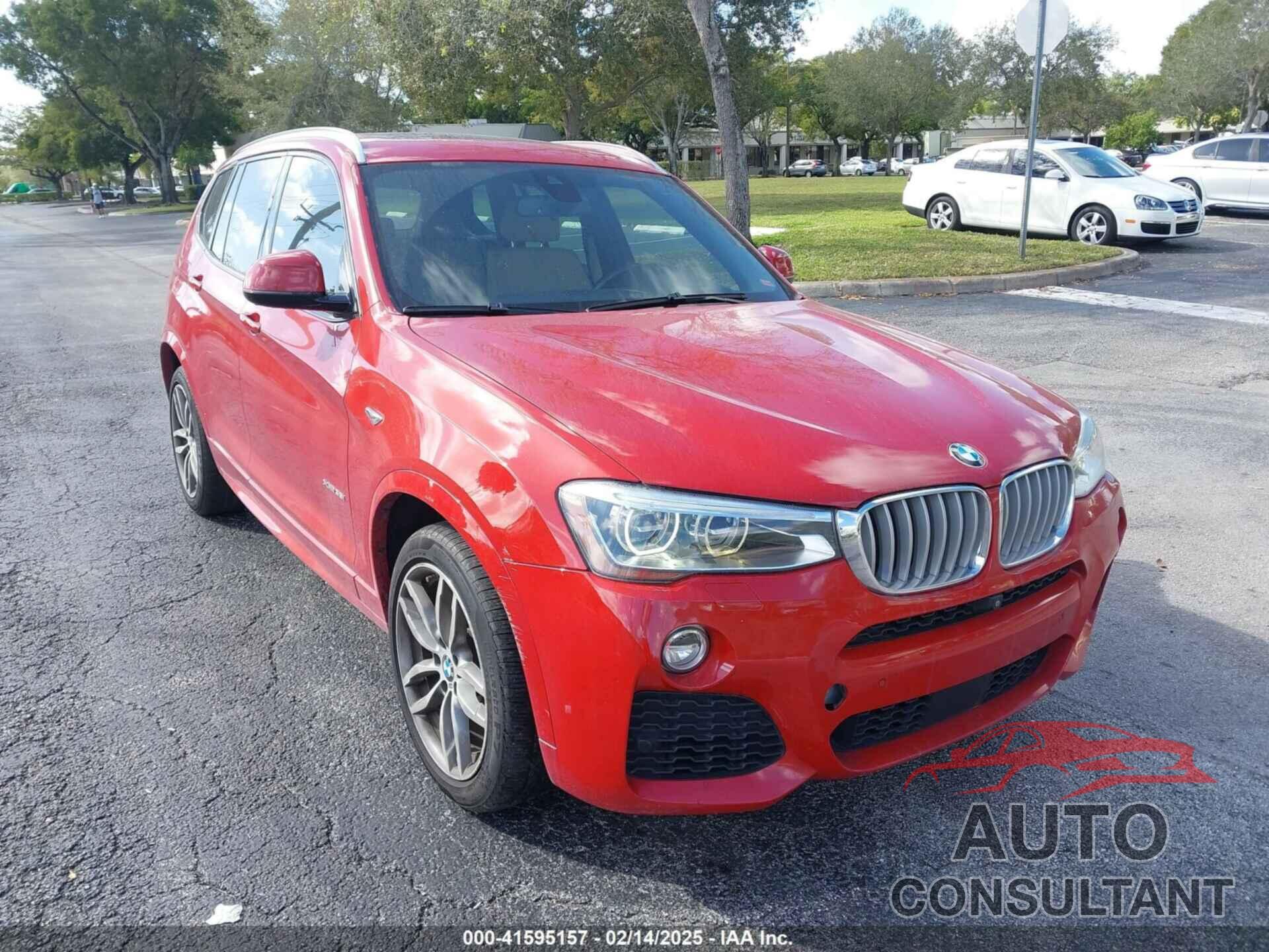 BMW X3 2017 - 5UXWX7C38H0W39709