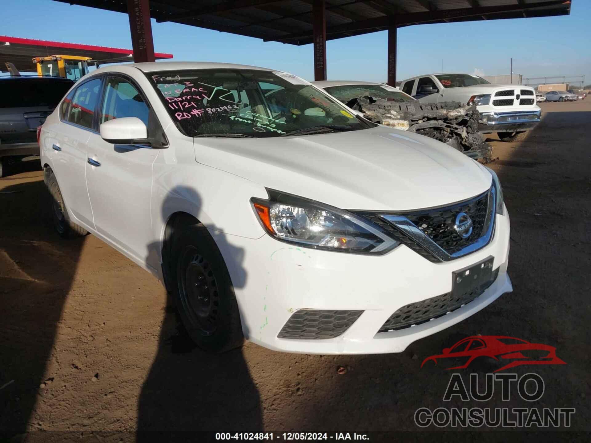 NISSAN SENTRA 2019 - 3N1AB7APXKY214377