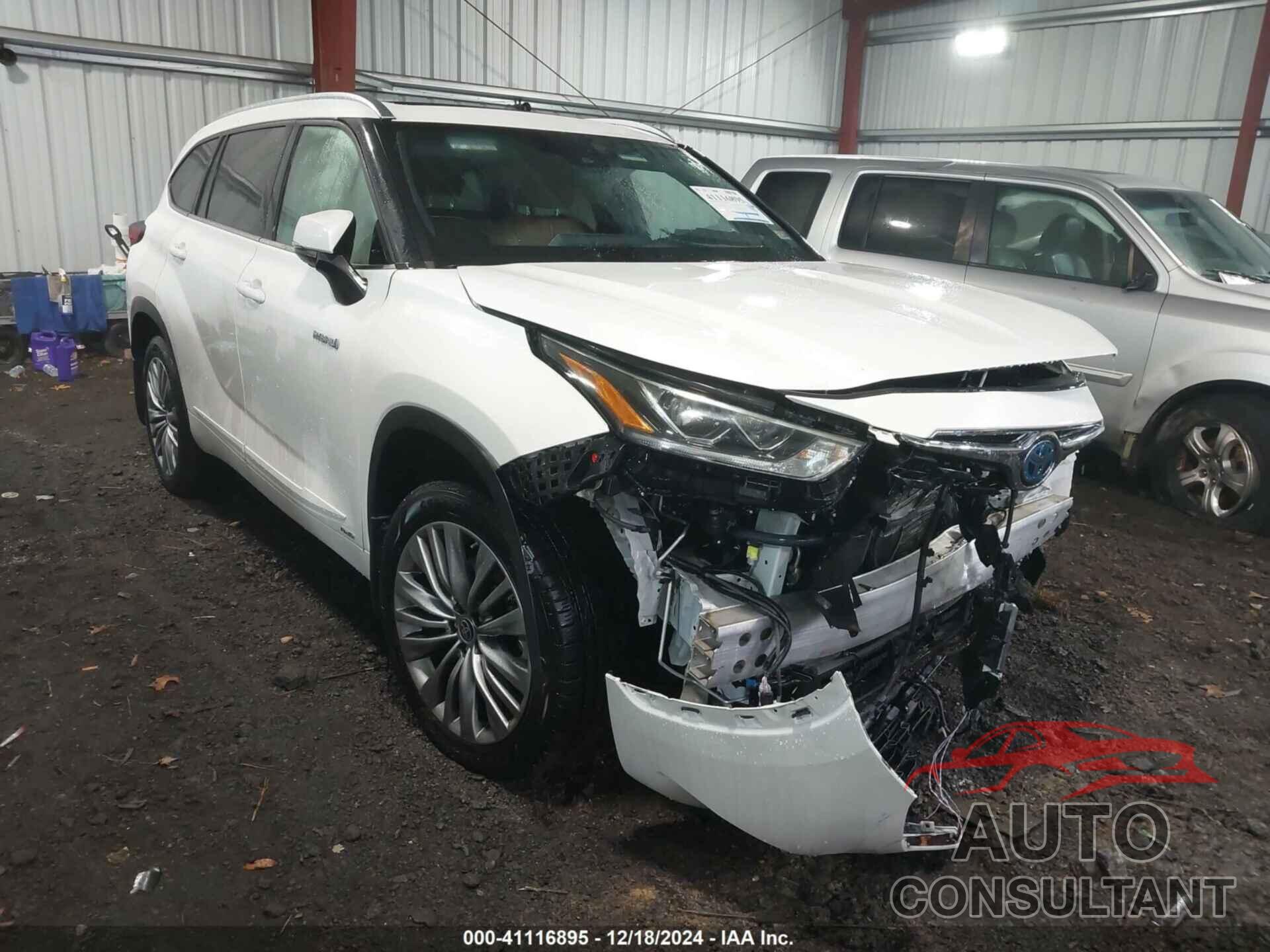 TOYOTA HIGHLANDER 2021 - 5TDEBRCH9MS029957