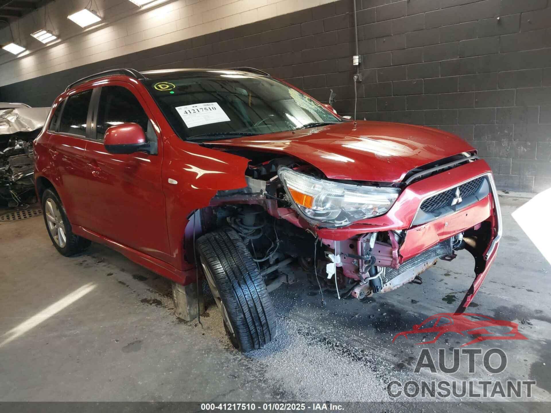 MITSUBISHI OUTLANDER SPORT 2012 - JA4AR4AU6CZ000906