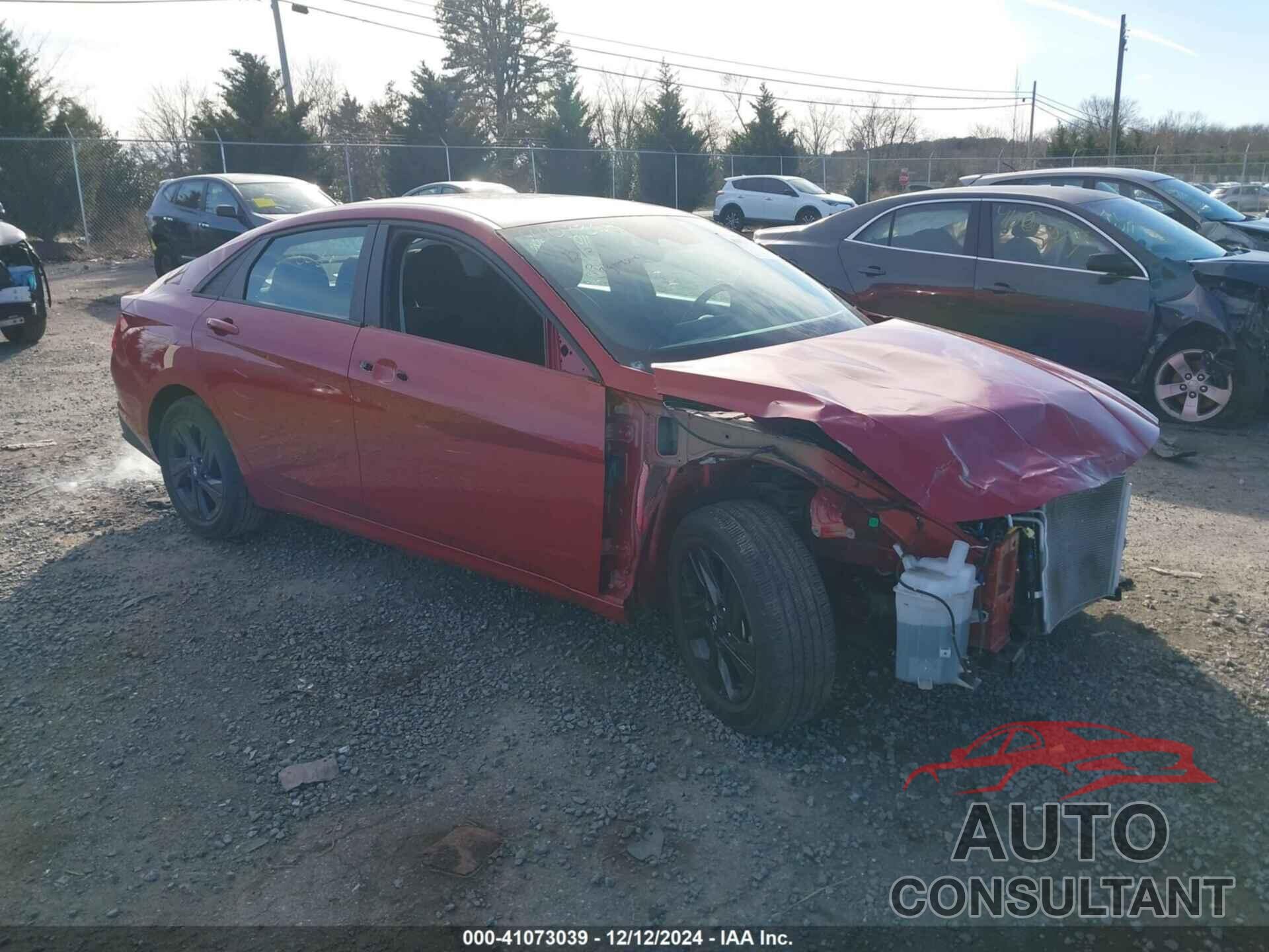 HYUNDAI ELANTRA 2021 - KMHLS4AG3MU109590