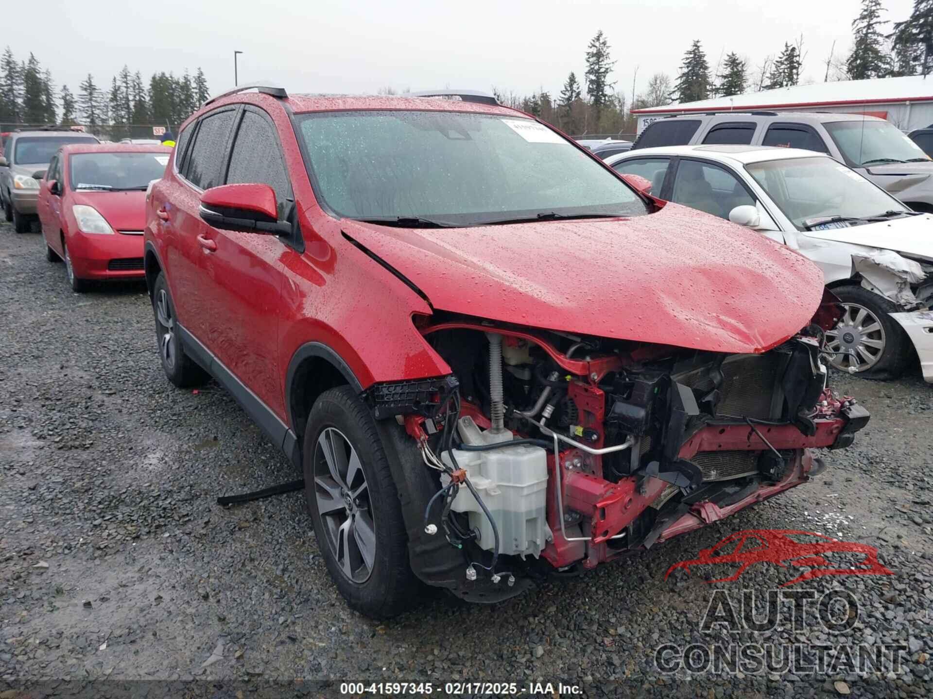 TOYOTA RAV4 2016 - JTMRFREV5GJ092337