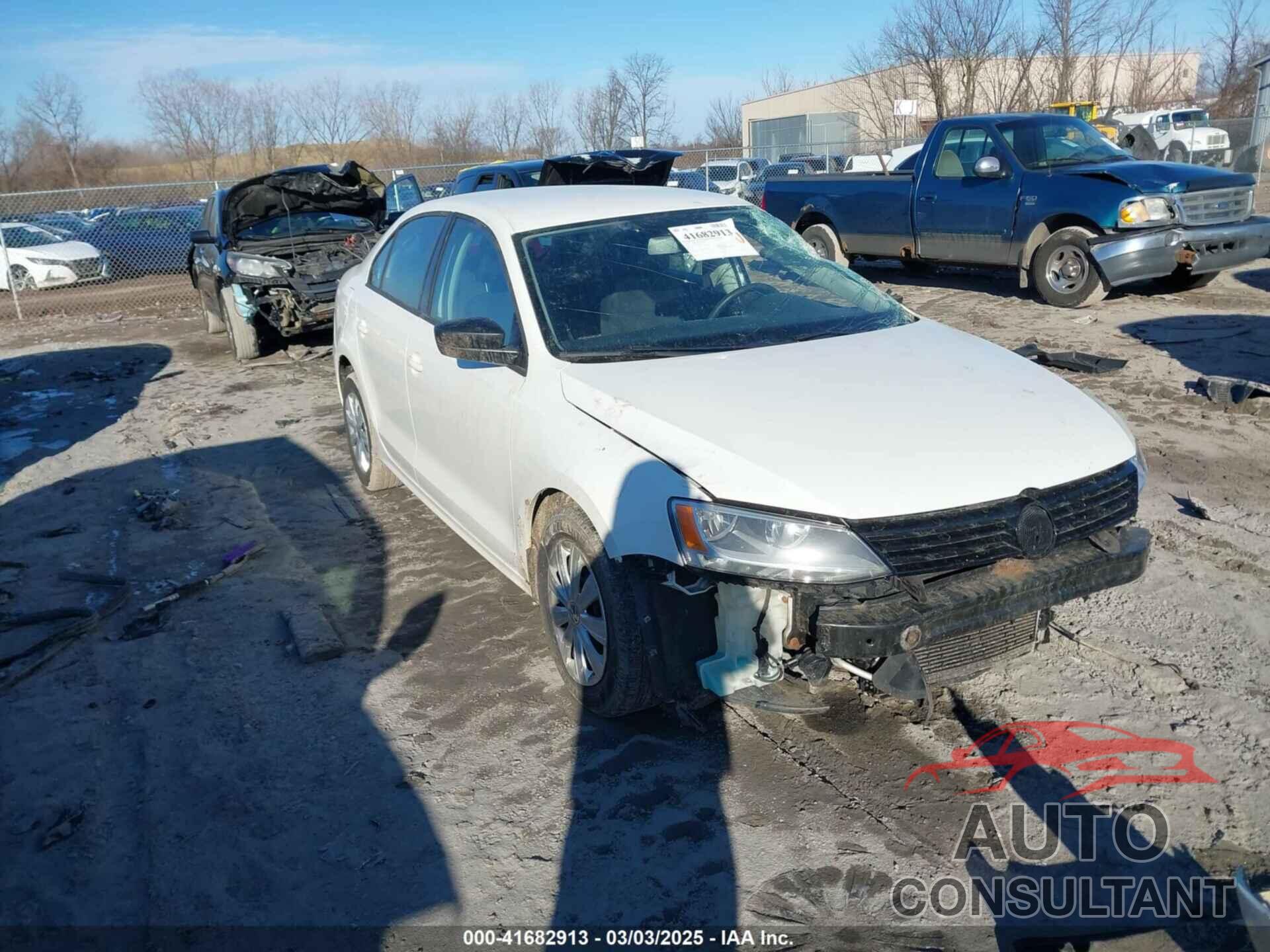 VOLKSWAGEN JETTA 2013 - 3VW2K7AJ6DM310317