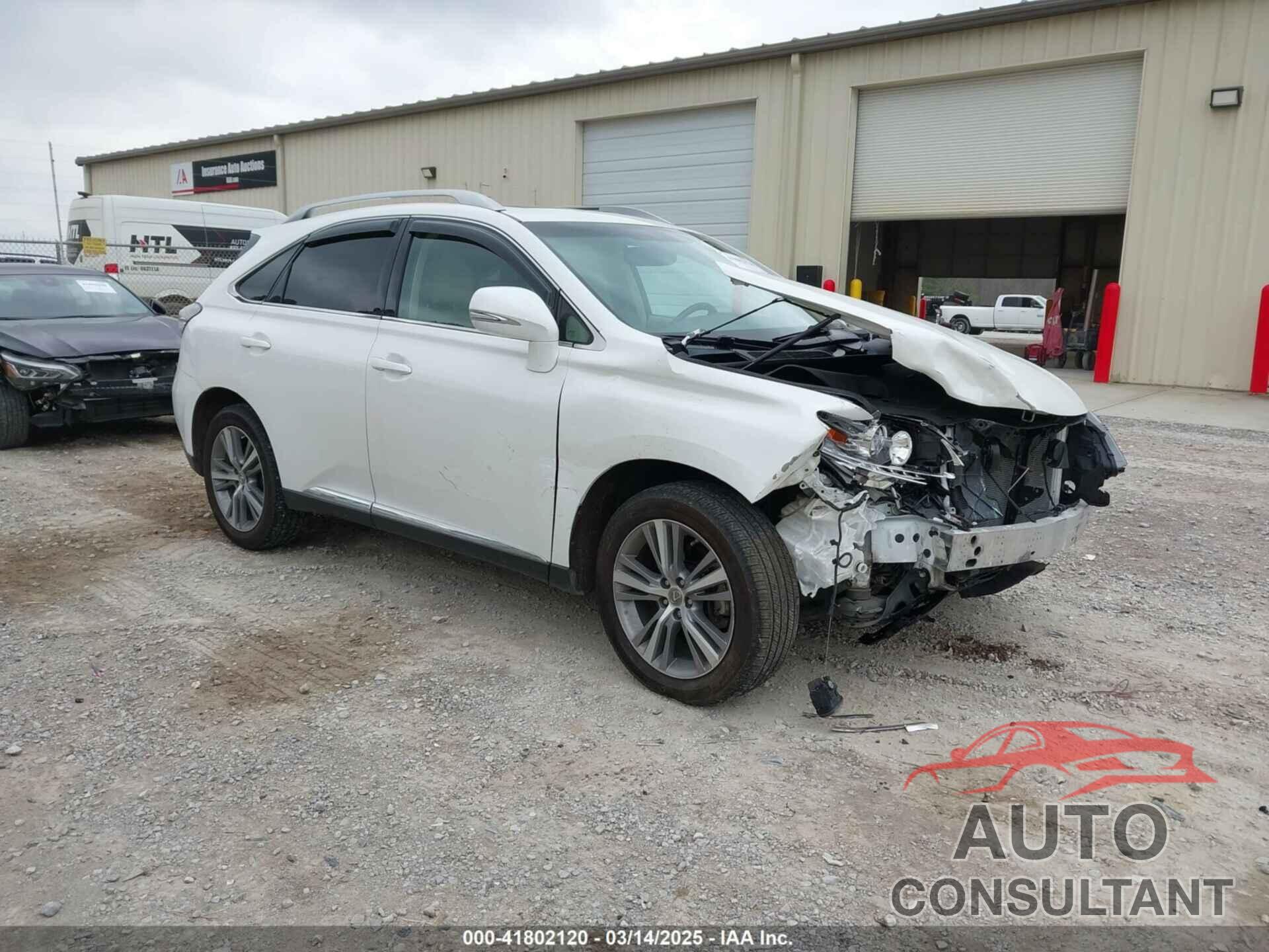 LEXUS RX 350 2015 - 2T2ZK1BA7FC180259