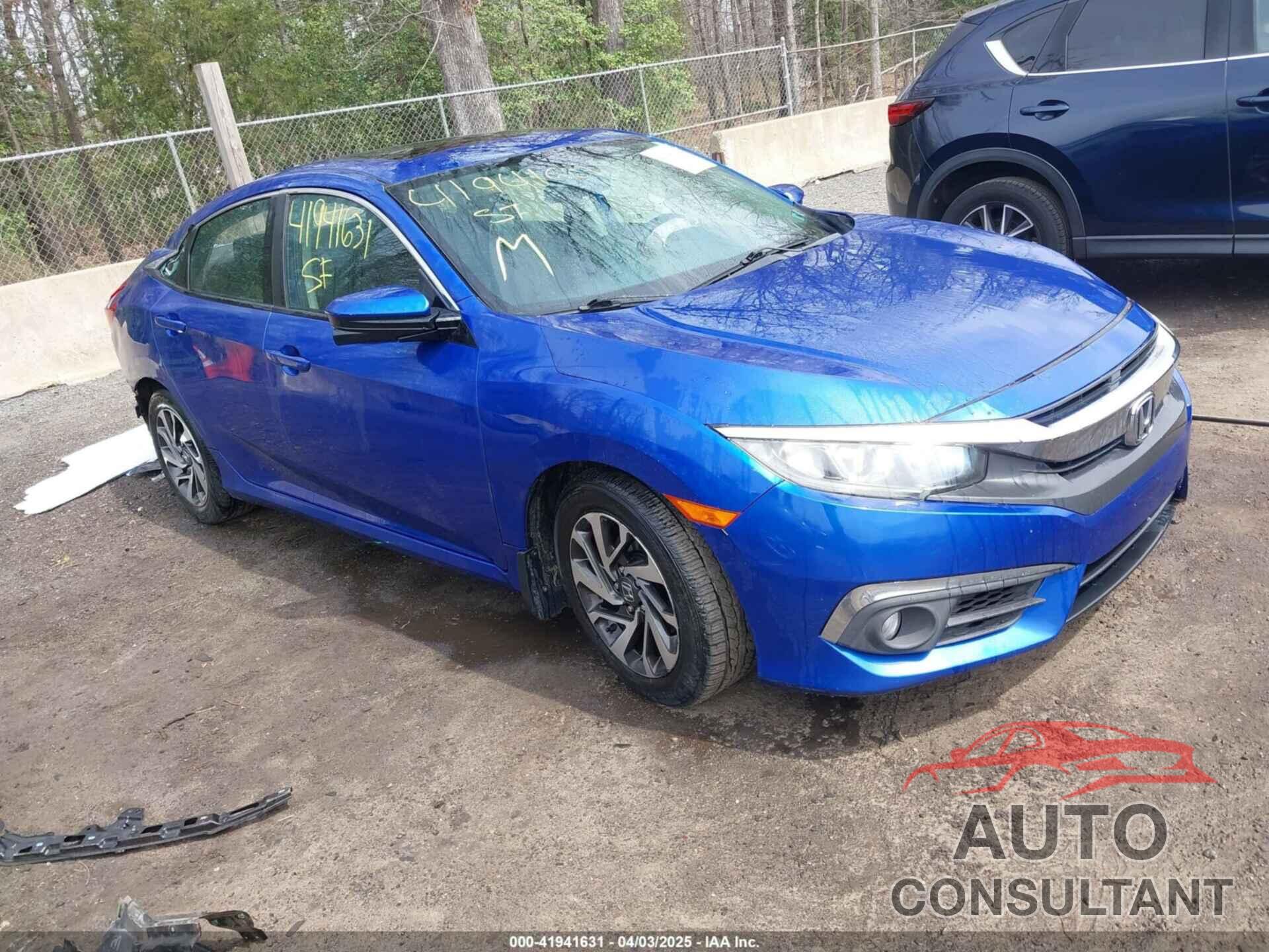 HONDA CIVIC 2017 - 19XFC2F76HE207738