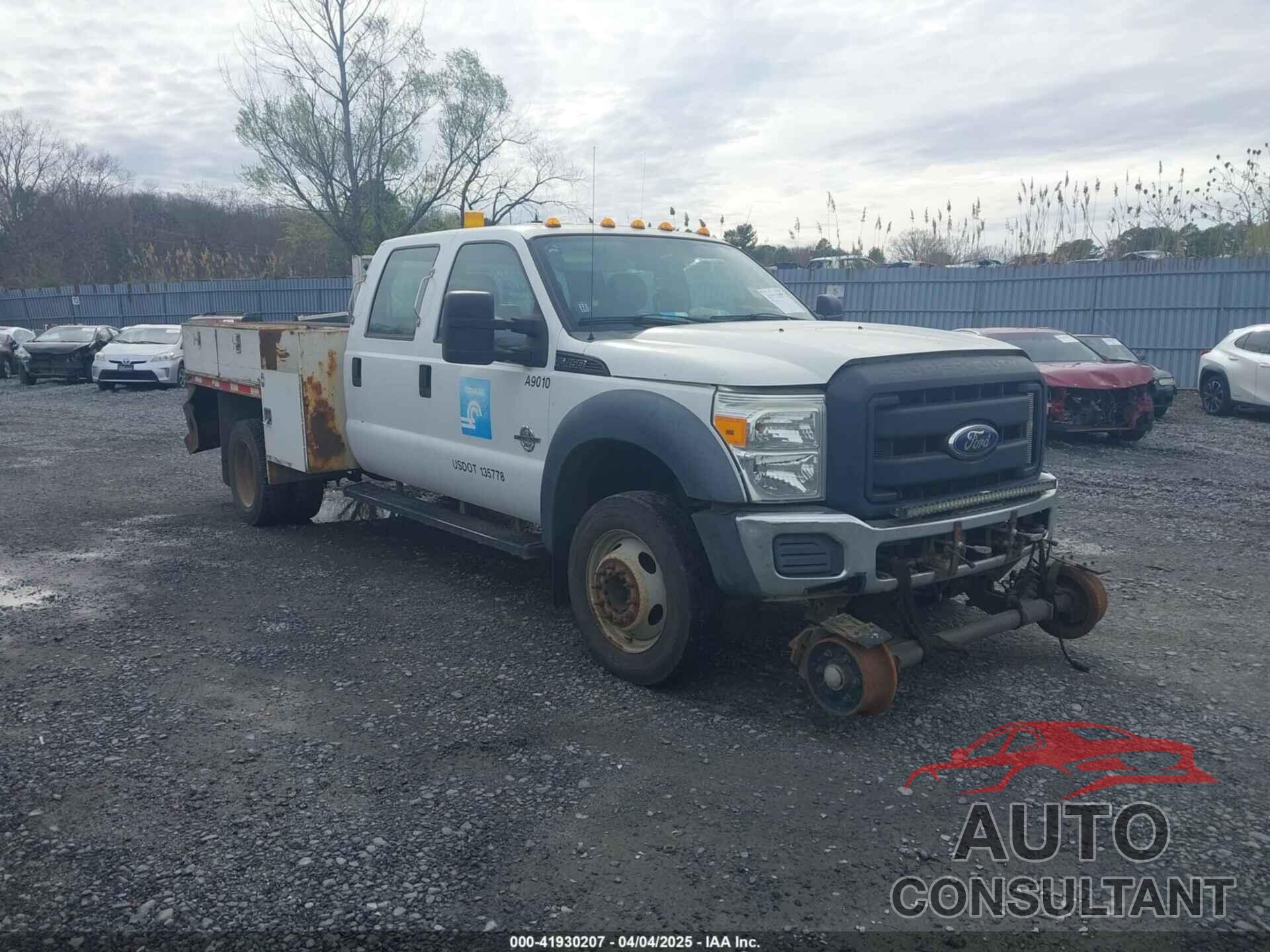FORD F-450 CHASSIS 2012 - 1FD0W4GT2CEA60497