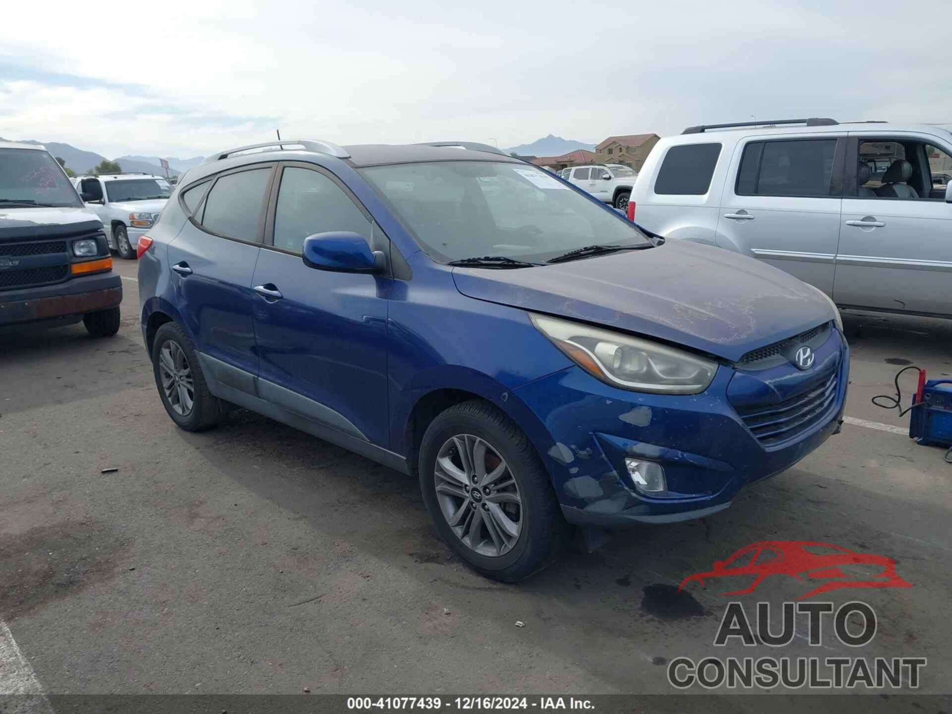 HYUNDAI TUCSON 2014 - KM8JU3AG3EU825693