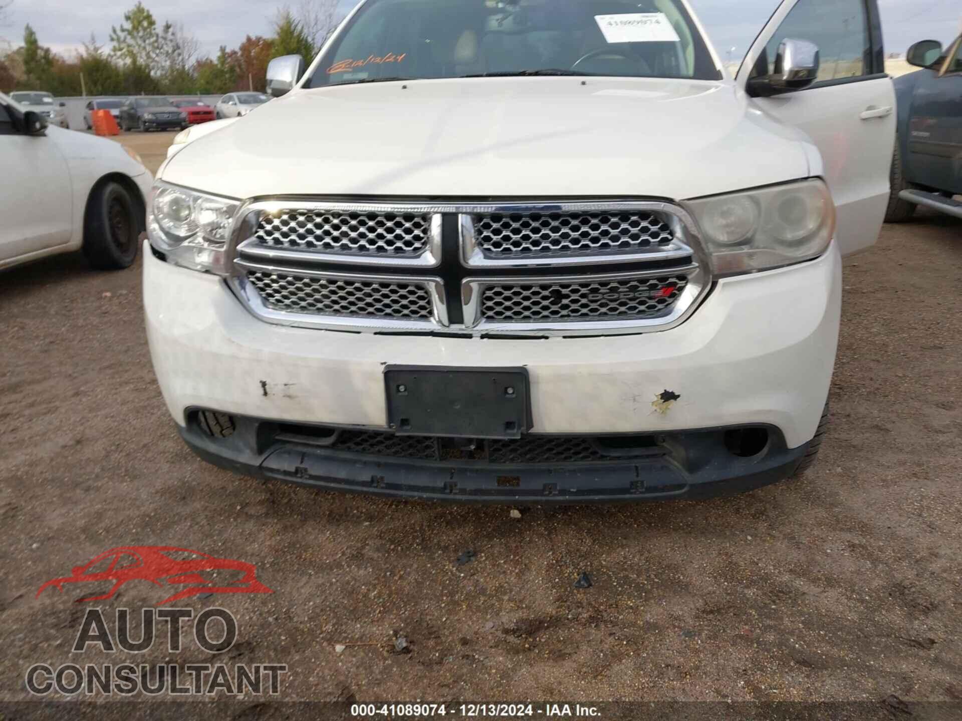 DODGE DURANGO 2012 - 1C4SDHETXCC361284
