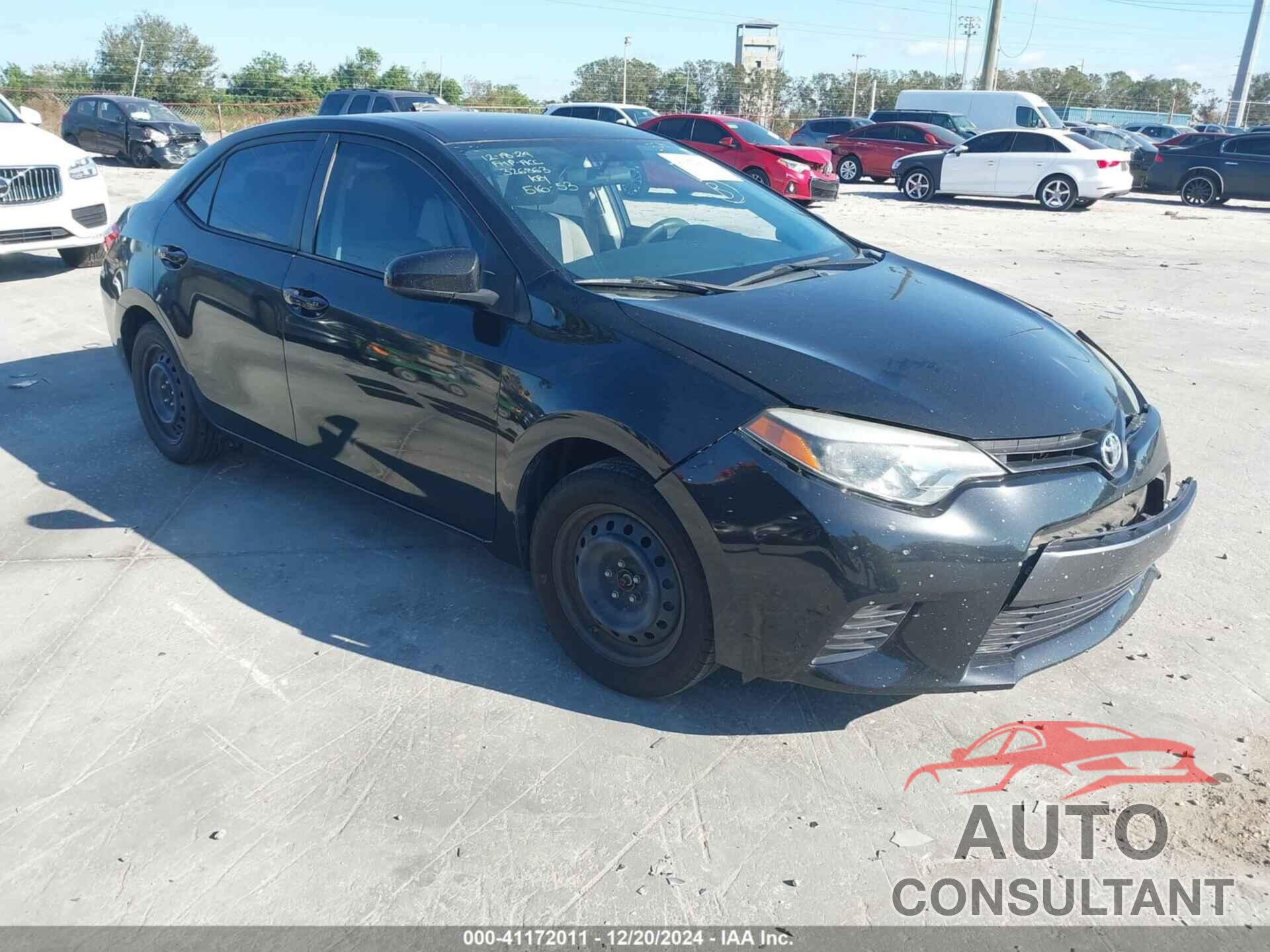 TOYOTA COROLLA 2016 - 5YFBURHE9GP393322