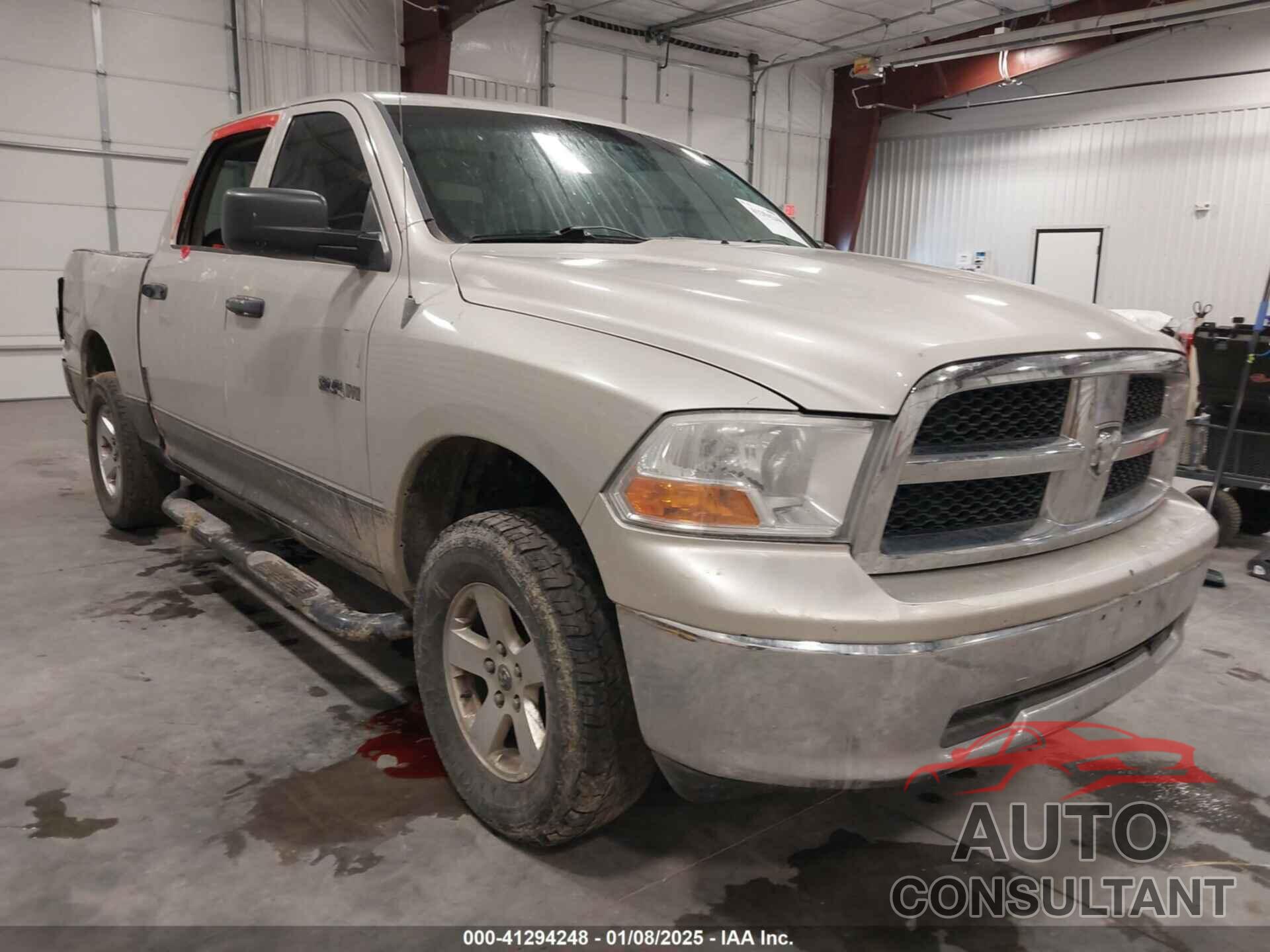 DODGE RAM 1500 2010 - 1D7RV1CP9AS261257