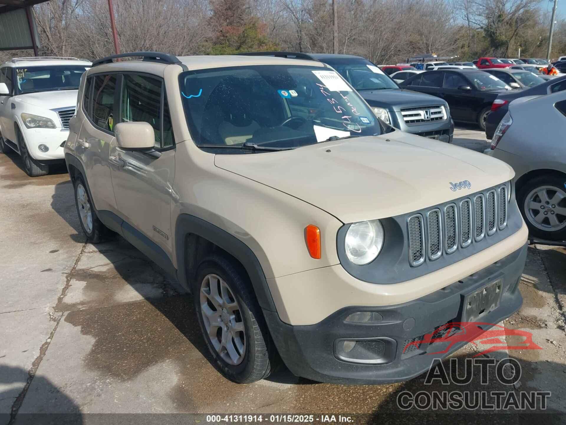 JEEP RENEGADE 2016 - ZACCJABT9GPC45374