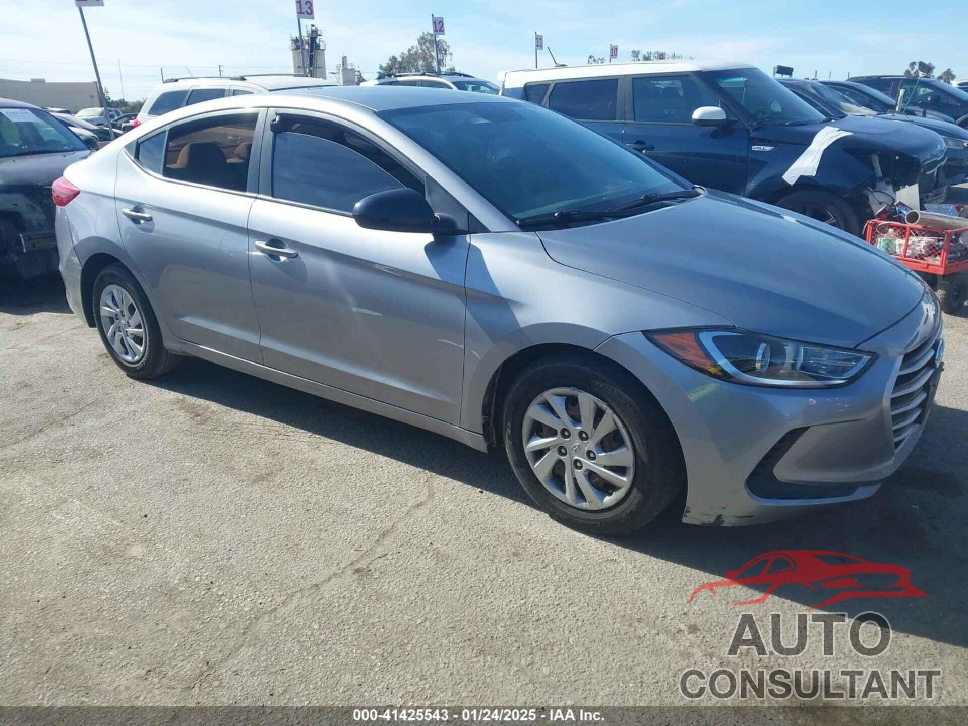HYUNDAI ELANTRA 2017 - 5NPD74LFXHH148367