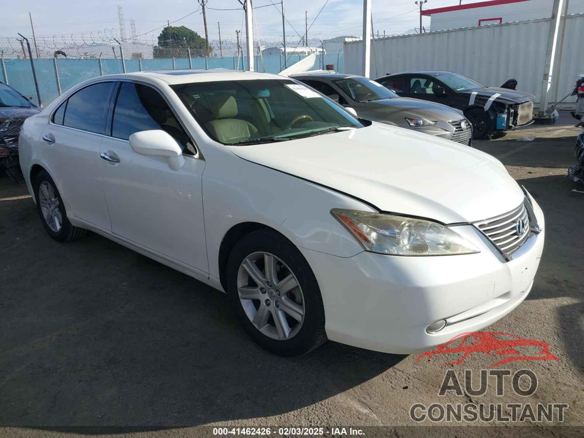 LEXUS ES 350 2009 - JTHBJ46GX92287364