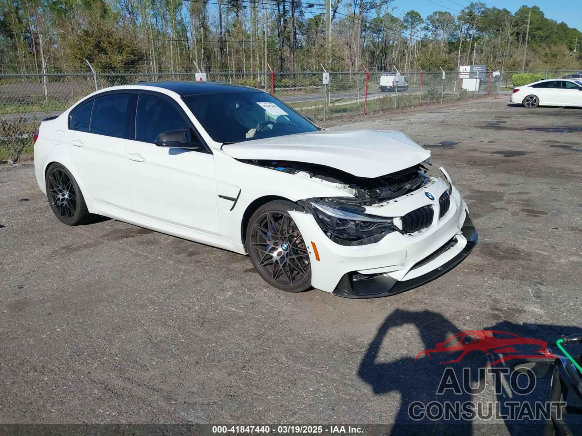 BMW M3 2018 - WBS8M9C59J5K99231