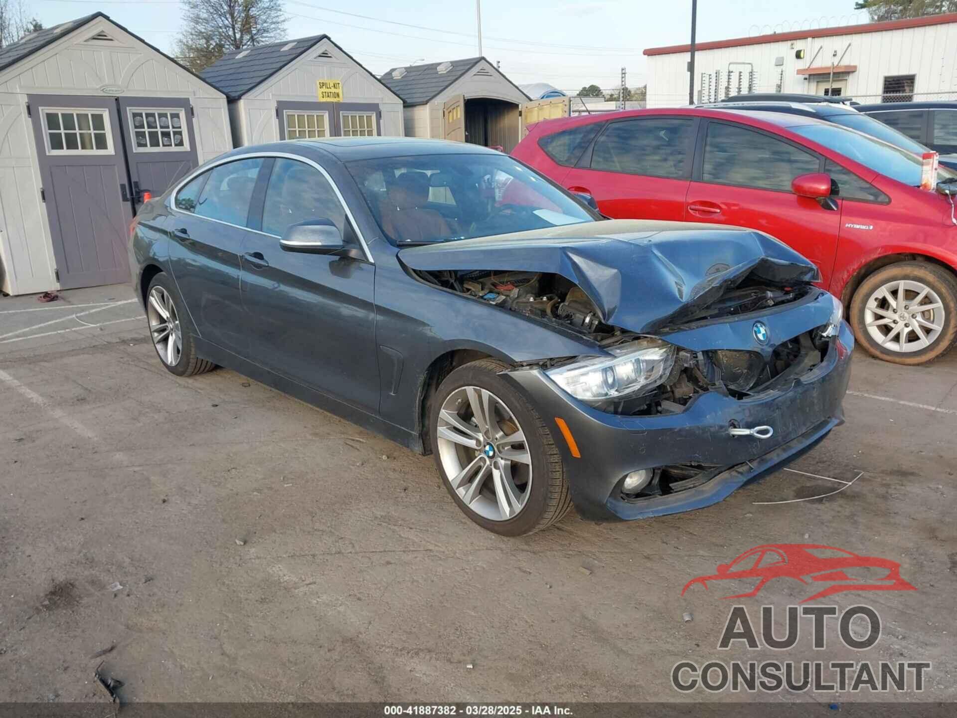 BMW 430I GRAN COUPE 2017 - WBA4F9C38HG812866
