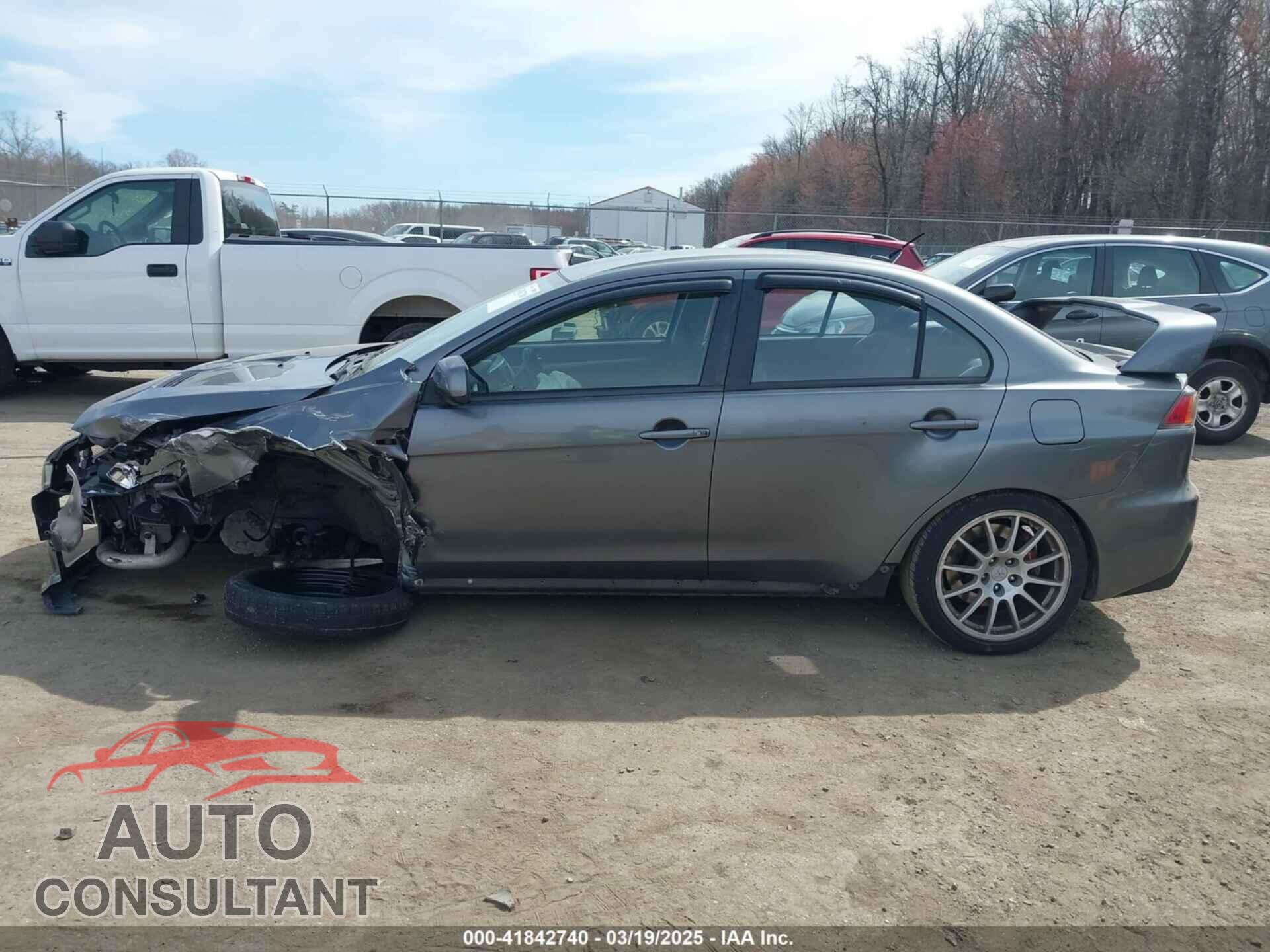 MITSUBISHI LANCER EVOLUTION 2011 - JA32W8FV5BU045695