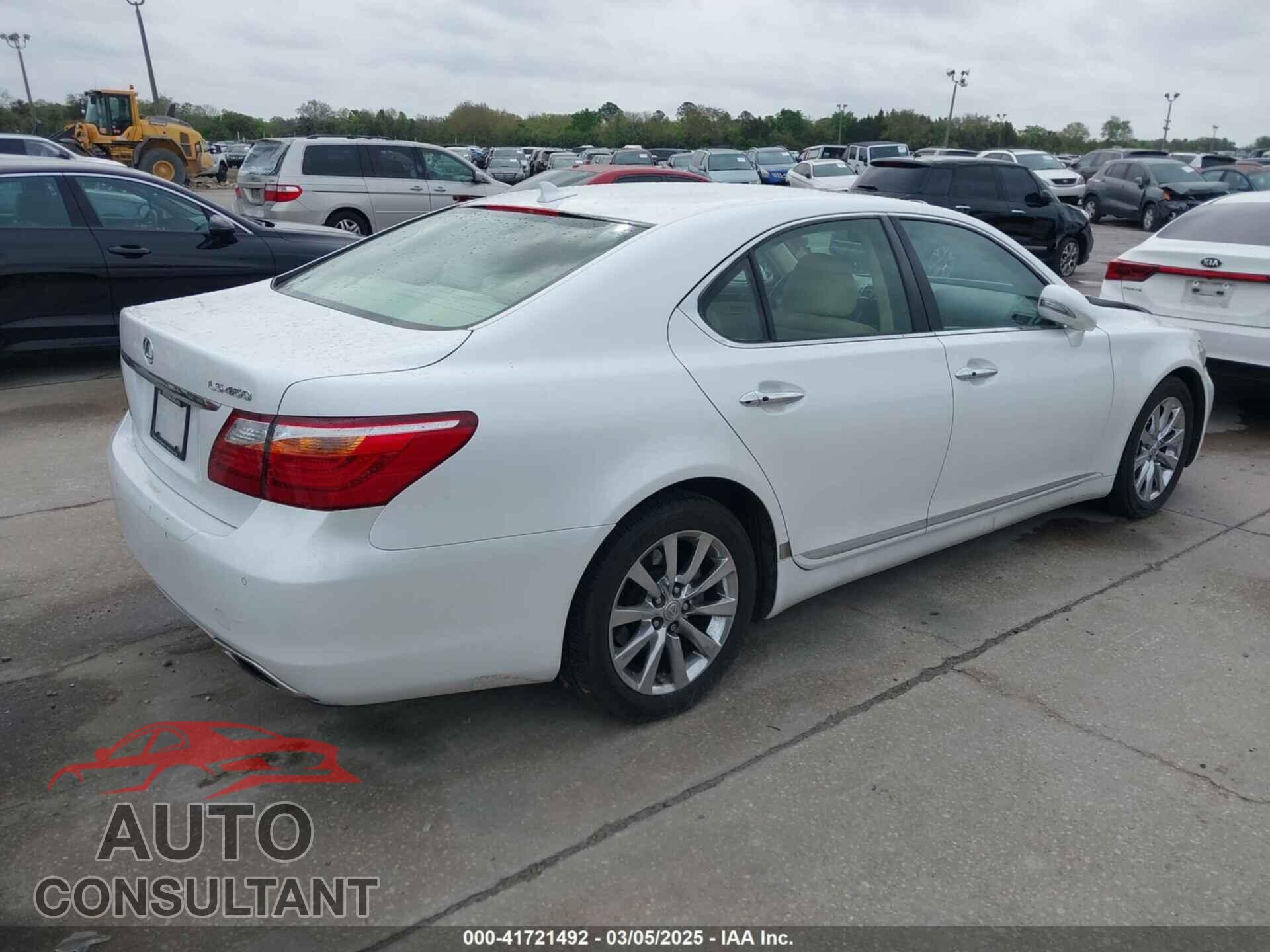 LEXUS LS 460 2012 - JTHBL5EF8C5110360