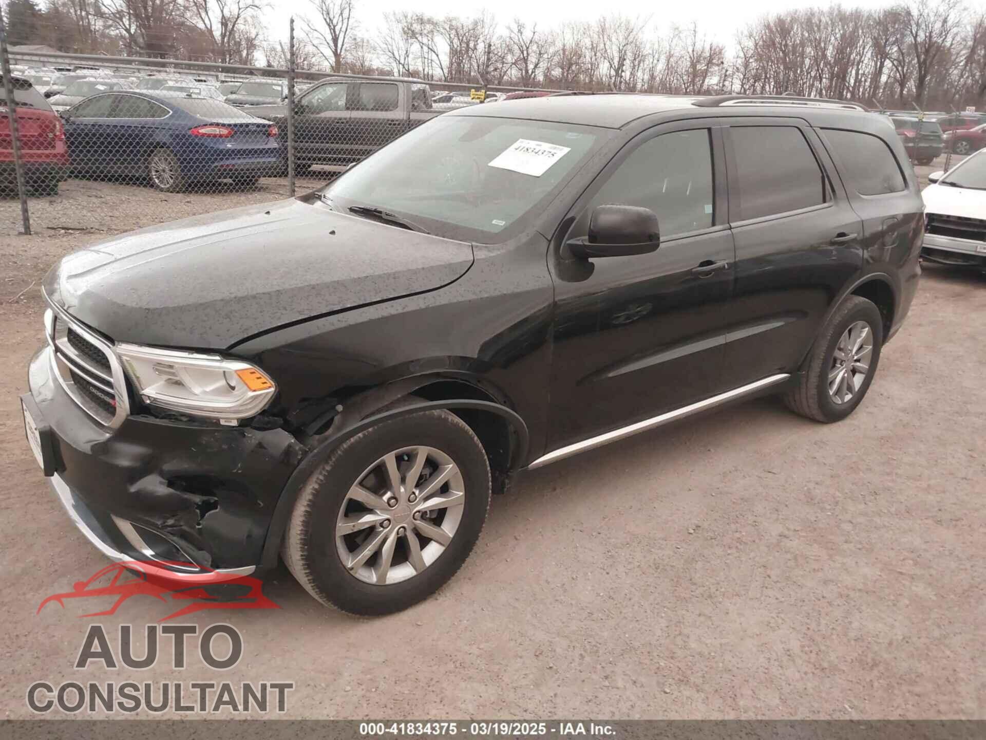 DODGE DURANGO 2018 - 1C4RDJAG4JC101202