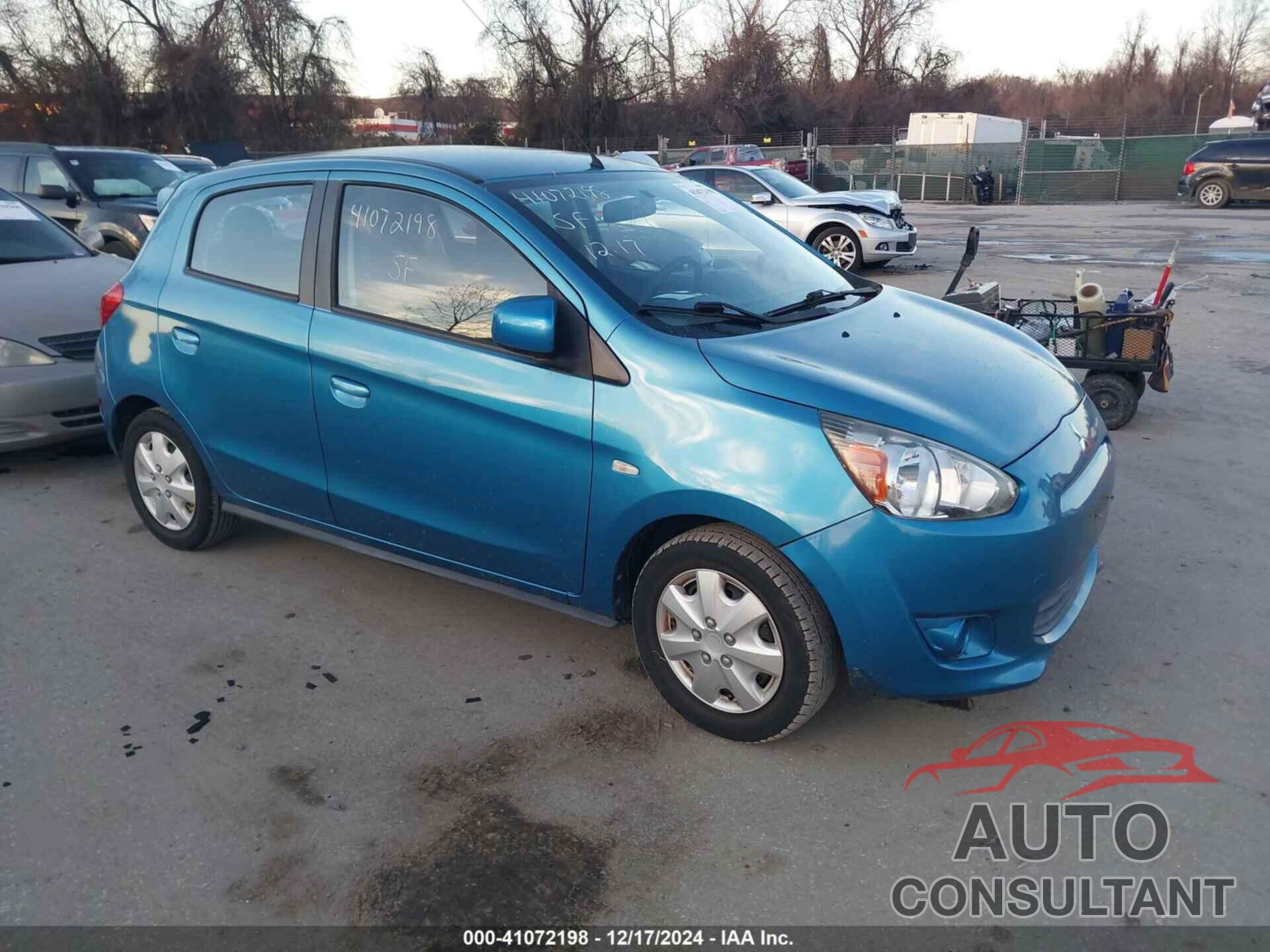 MITSUBISHI MIRAGE 2014 - ML32A3HJ2EH023327