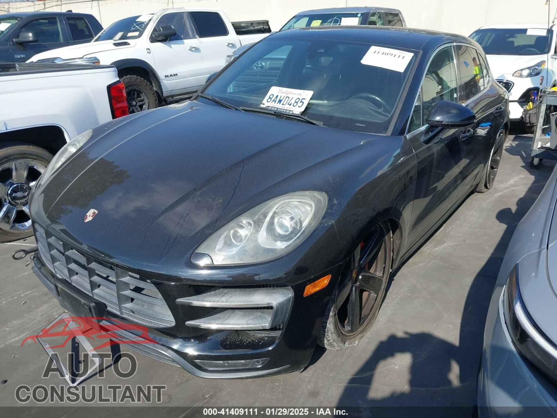 PORSCHE MACAN 2017 - WP1AF2A58HLB62038