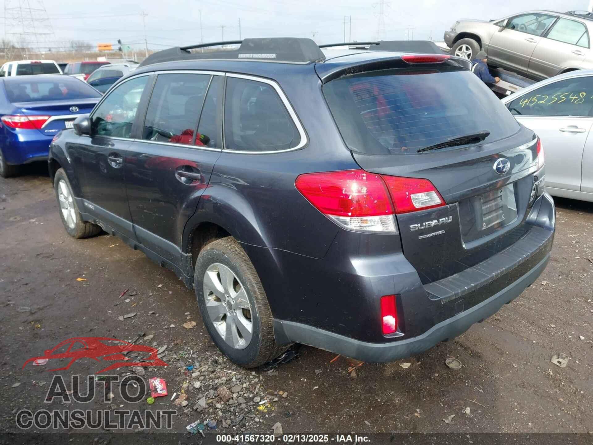 SUBARU OUTBACK 2012 - 4S4BRCAC9C3256435